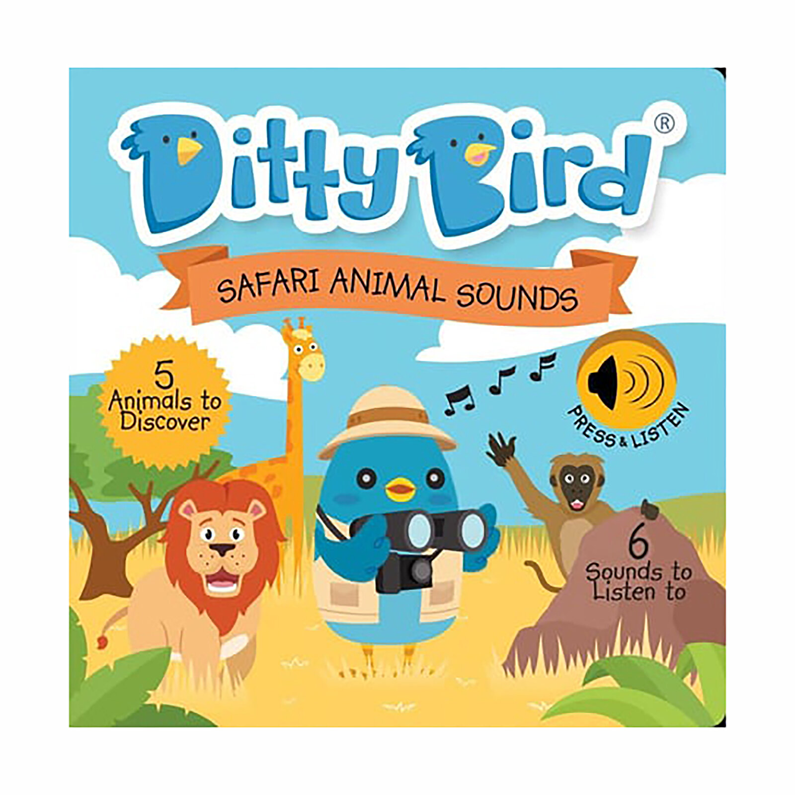 Ditty Bird: Safari Animal Sounds