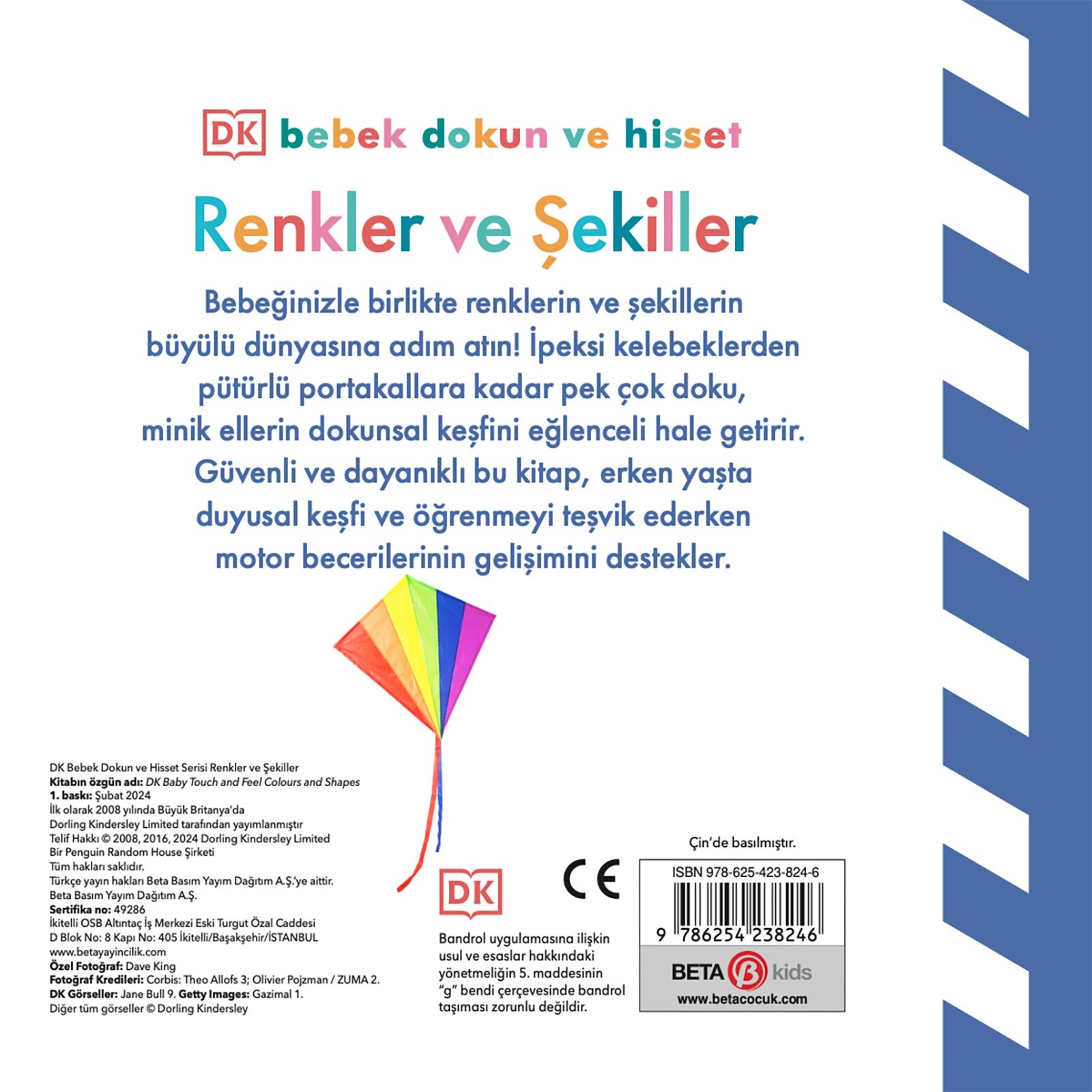 Dk Bebek Dokun Ve Hisset Serisi - Renkler Ve Şekiller