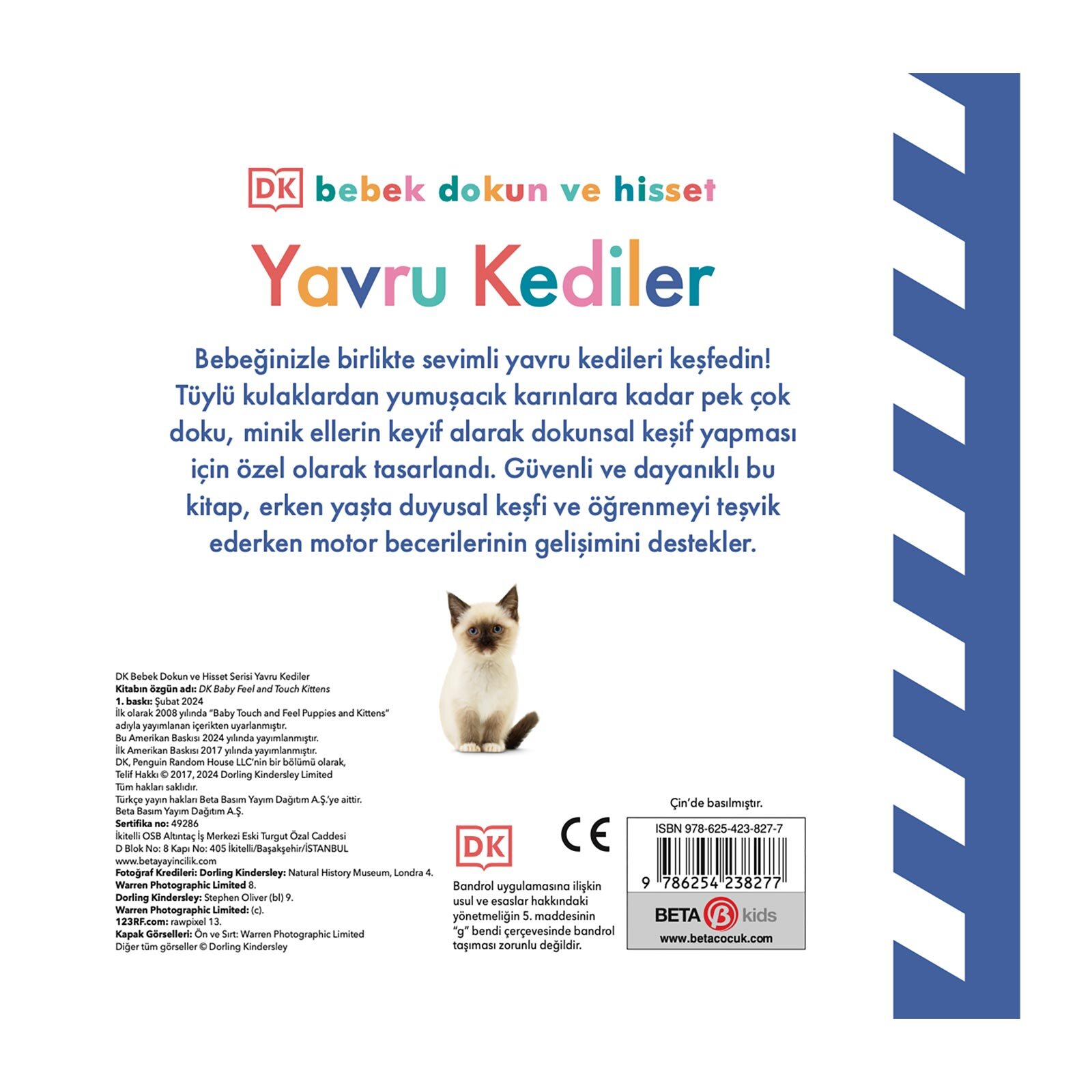 Dk Bebek Dokun Ve Hisset Serisi - Yavru Kediler