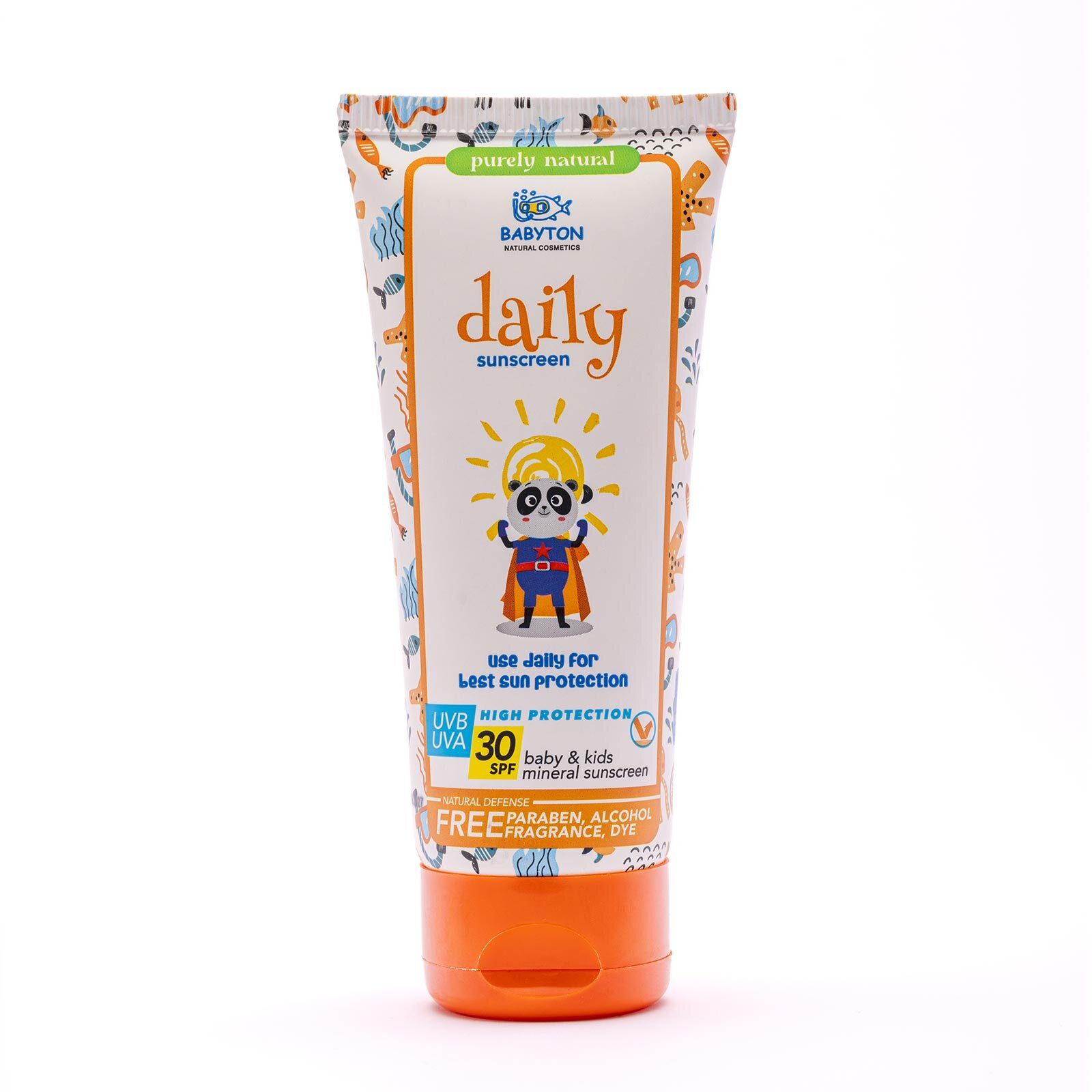 Doğal Günlük Güneş Koruyucu Krem 30 SPF 100 ml