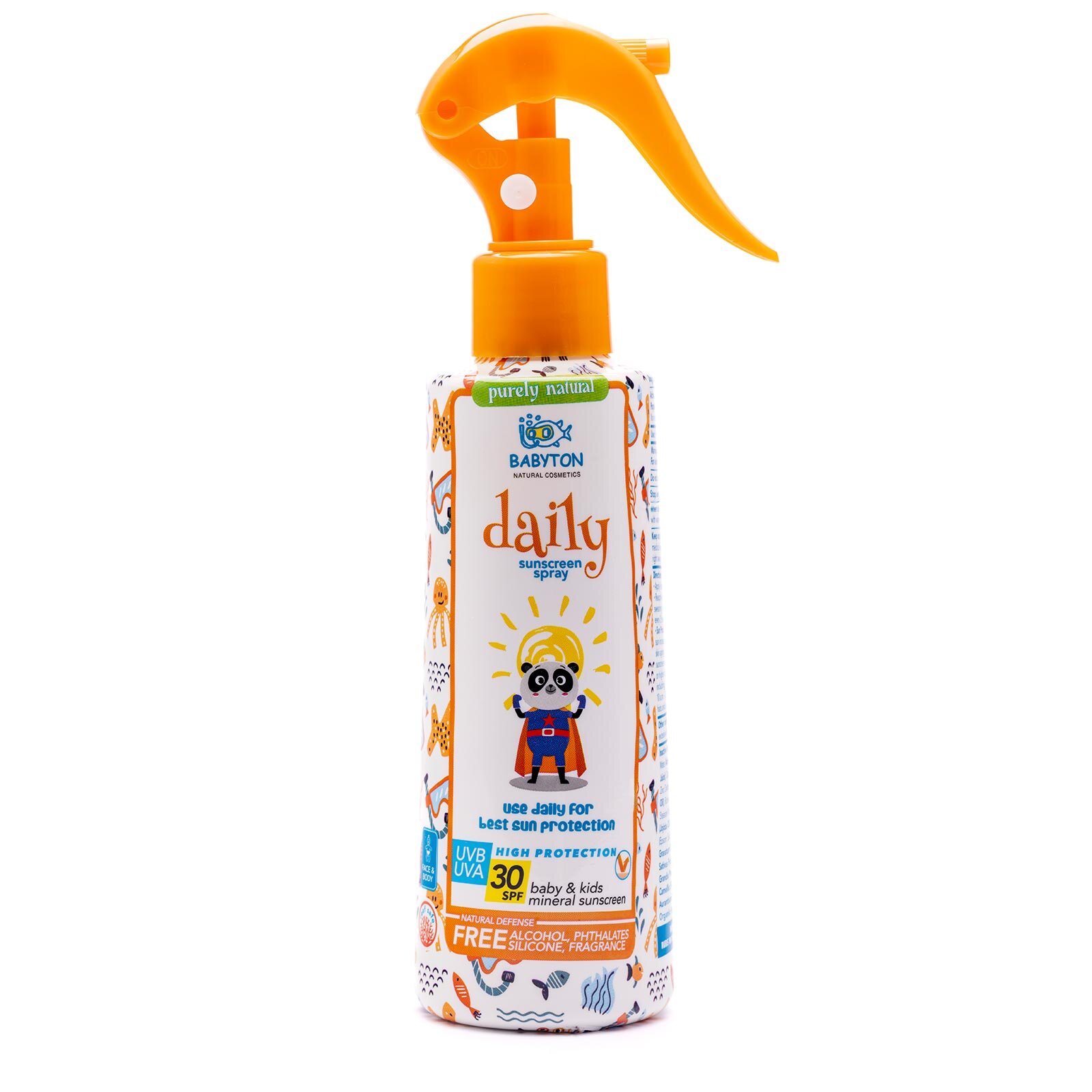 Doğal Günlük Güneş Koruyucu Sprey 30 SPF 200 ml