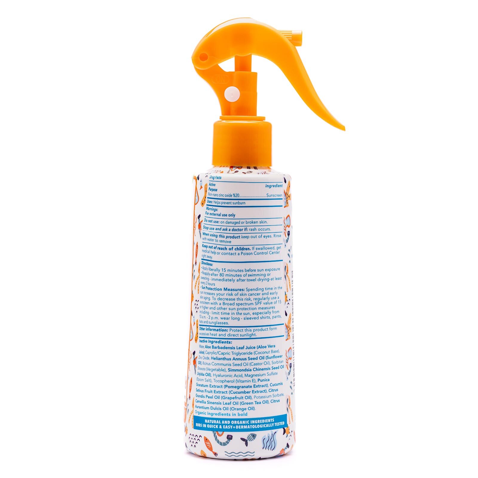 Doğal Günlük Güneş Koruyucu Sprey 30 SPF 200 ml