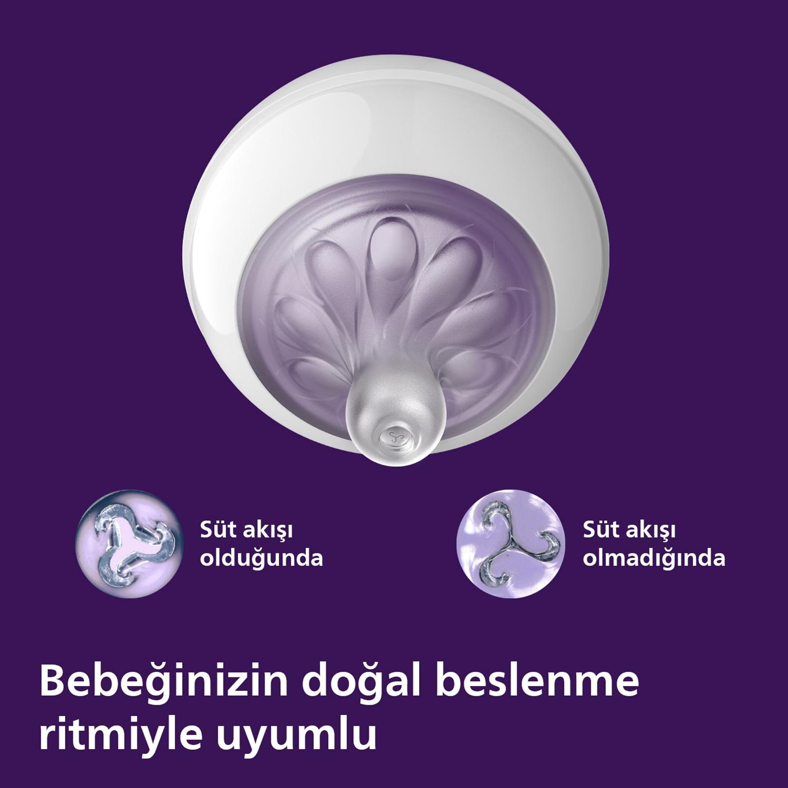 Doğal Tepkili Zürafa Desenli Biberon, PP, 260ml, 3-6 Ay, SCY903/66