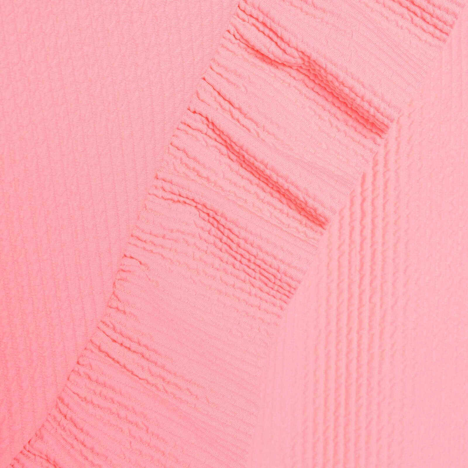 Dokulu Kumaş Fırfırlı Kız Mayo Kız Bebek