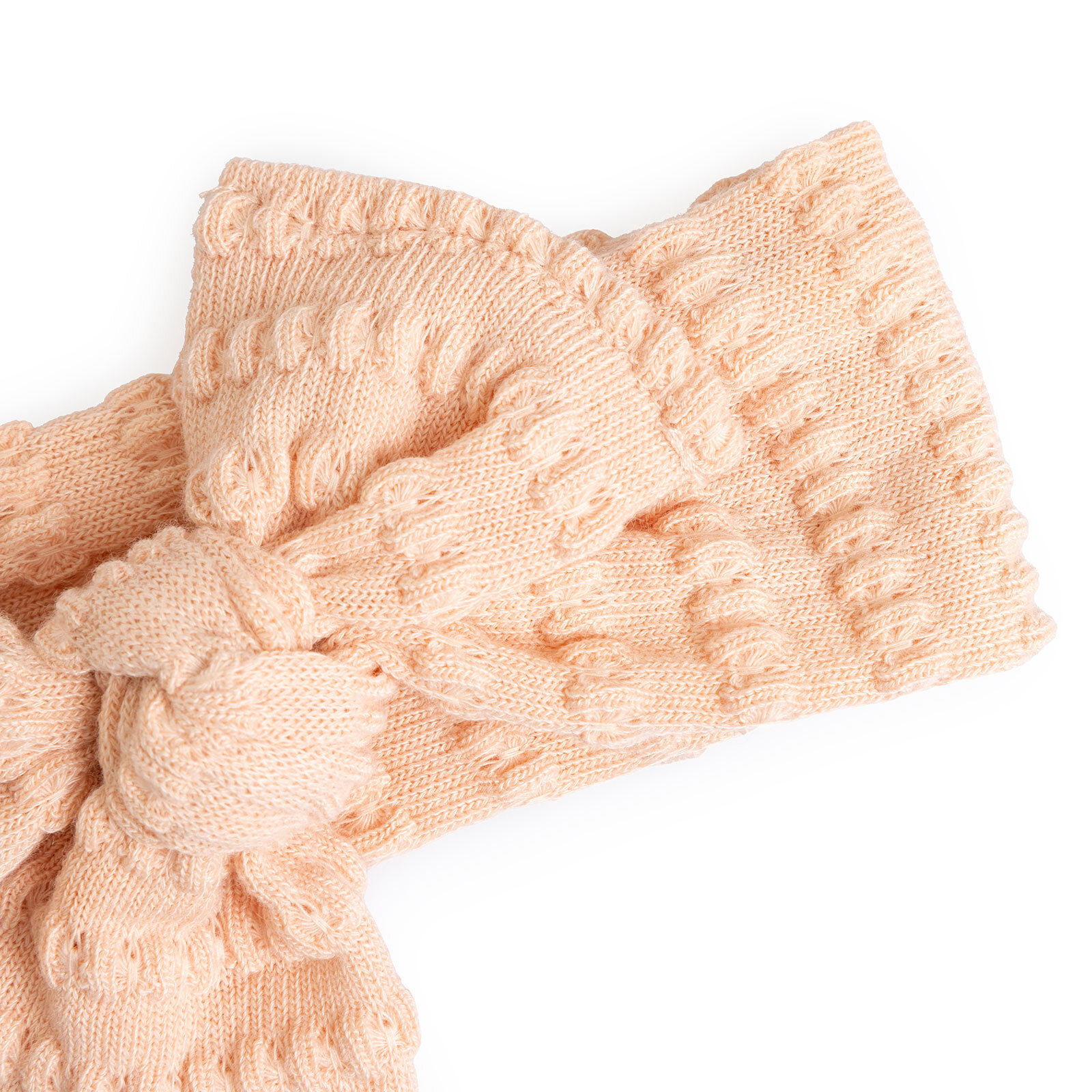 Dokulu Örme Kumaş Bağlamalı Kız Saç Bandı Kız Bebek Dokulu Örme Kumaş Bağlamalı Kız Saç Bandı Kız Bebek