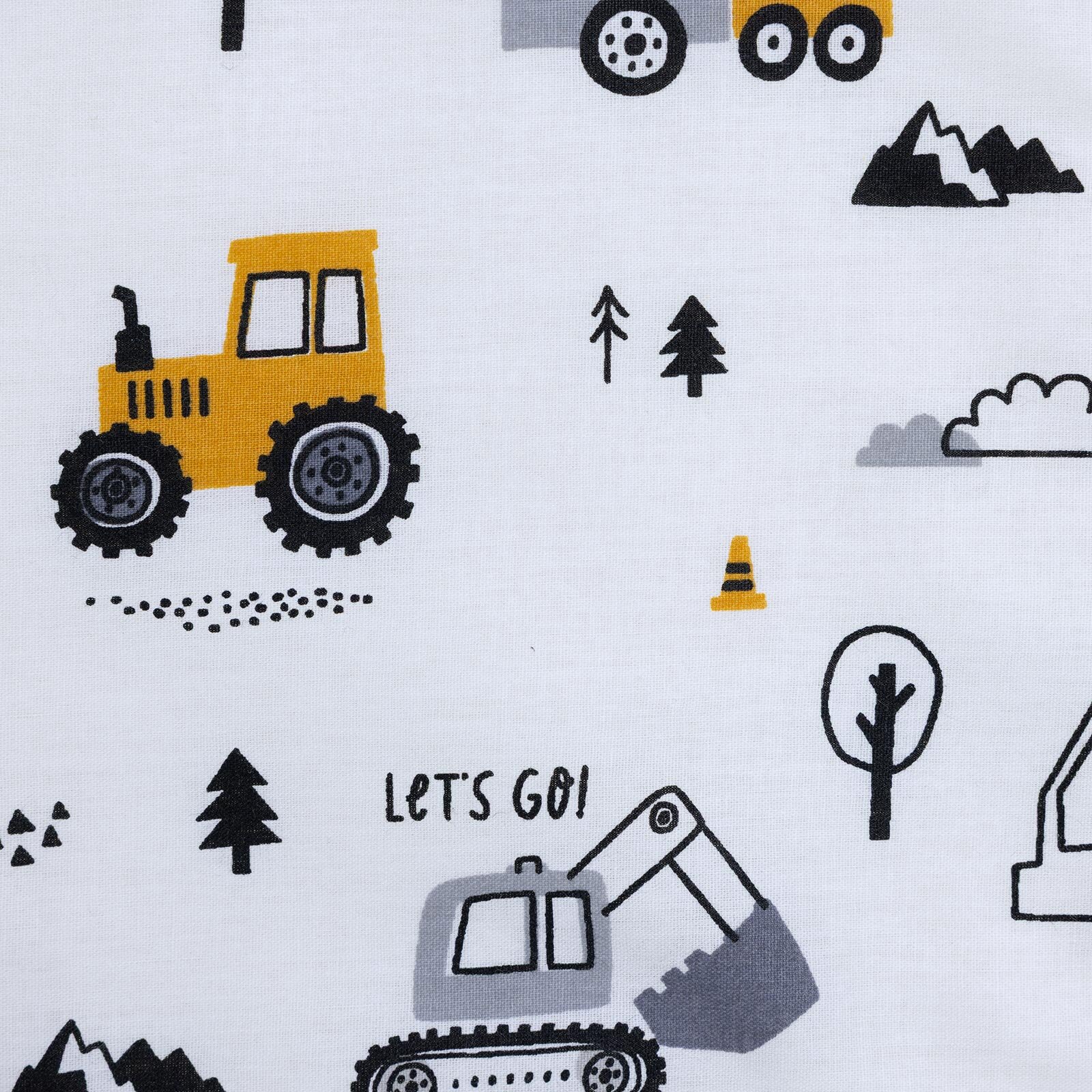 Dokuma Kumaş Arkası Havlulu Önlük - Traktör