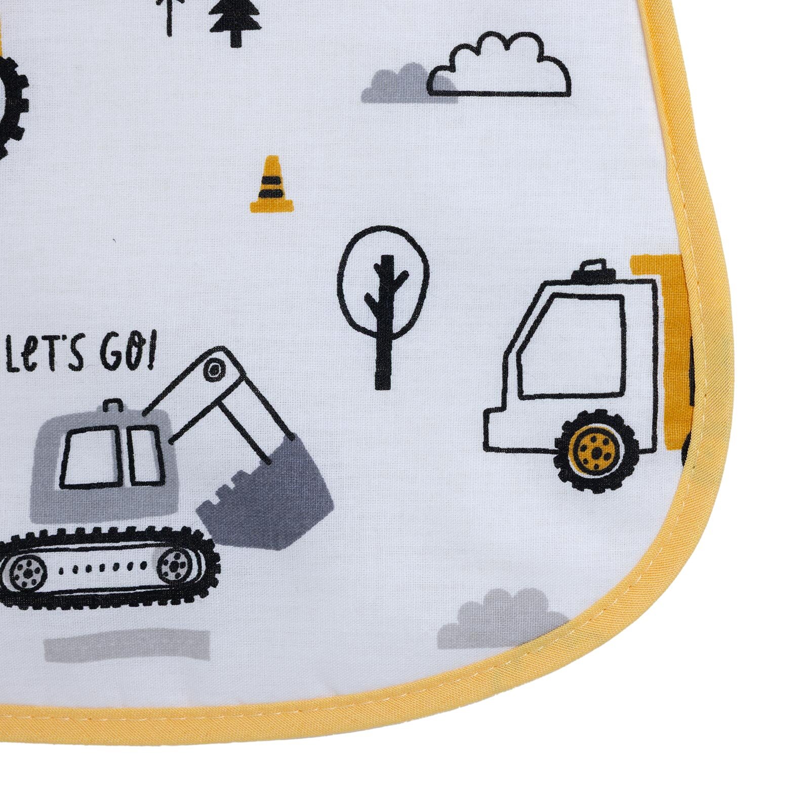 Dokuma Kumaş Arkası Havlulu Önlük - Traktör