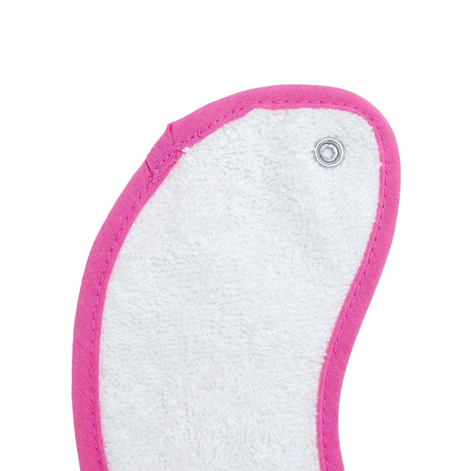 Dokuma Kumaş Arkası Havlulu Mama Önlük - Çiçek