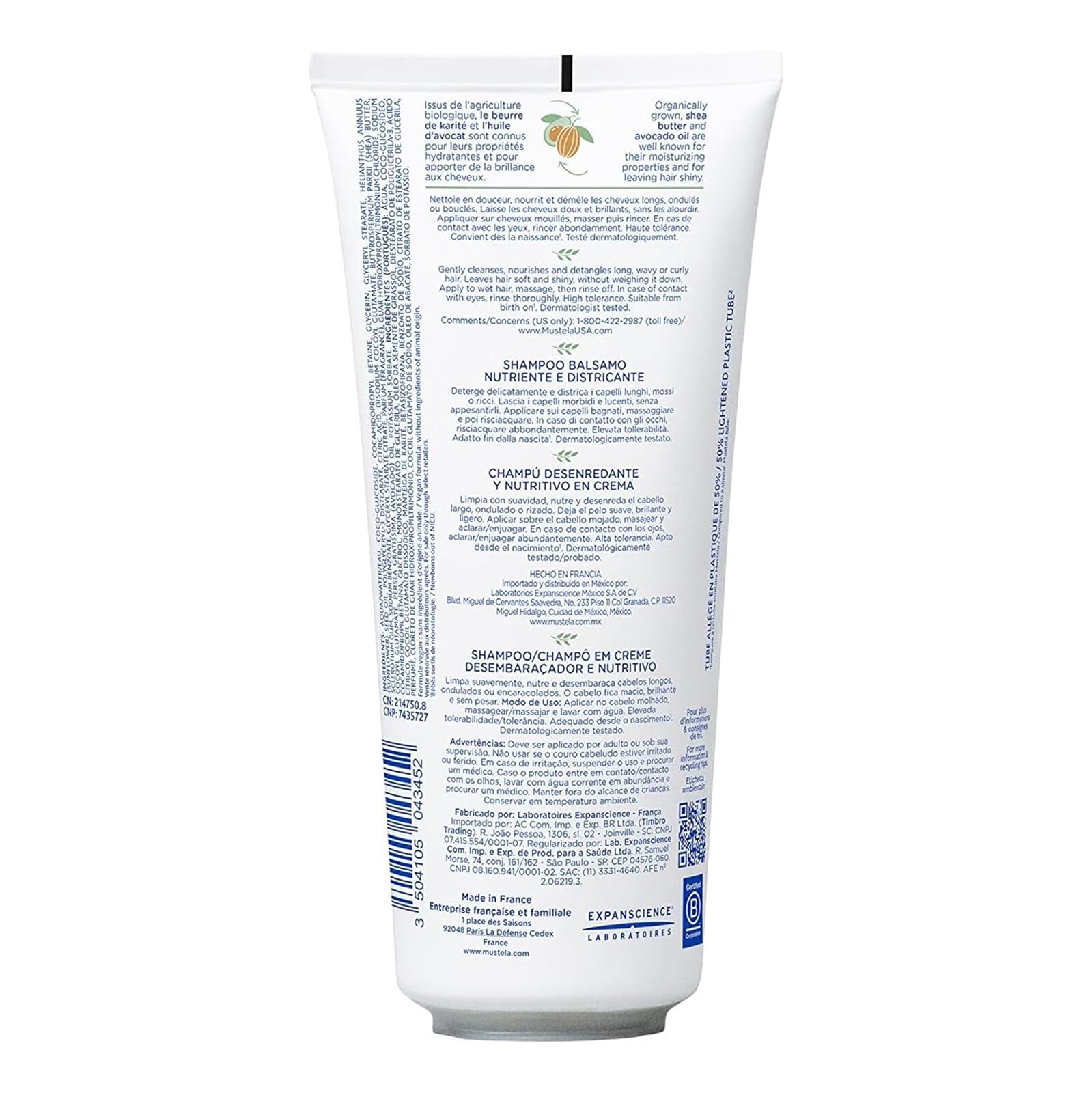 Dolaşıklık Karşıtı Besleyici Şampuan(200 ml) Detangling & Nourishing Cream Shampoo