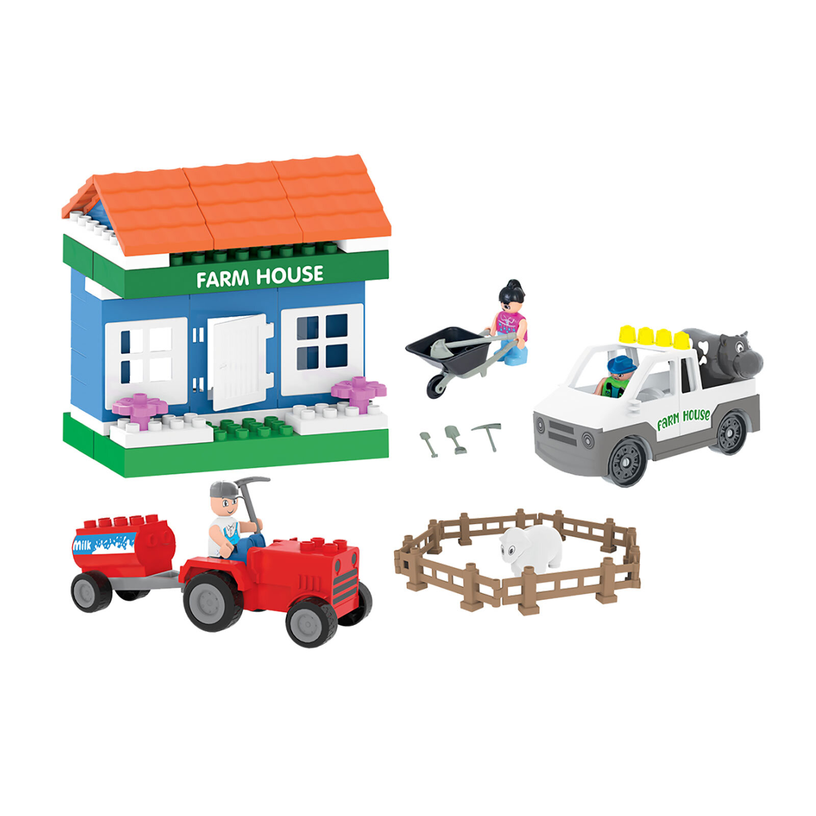 Double Blocks Çiftlik Seti Double Blocks Çiftlik Seti