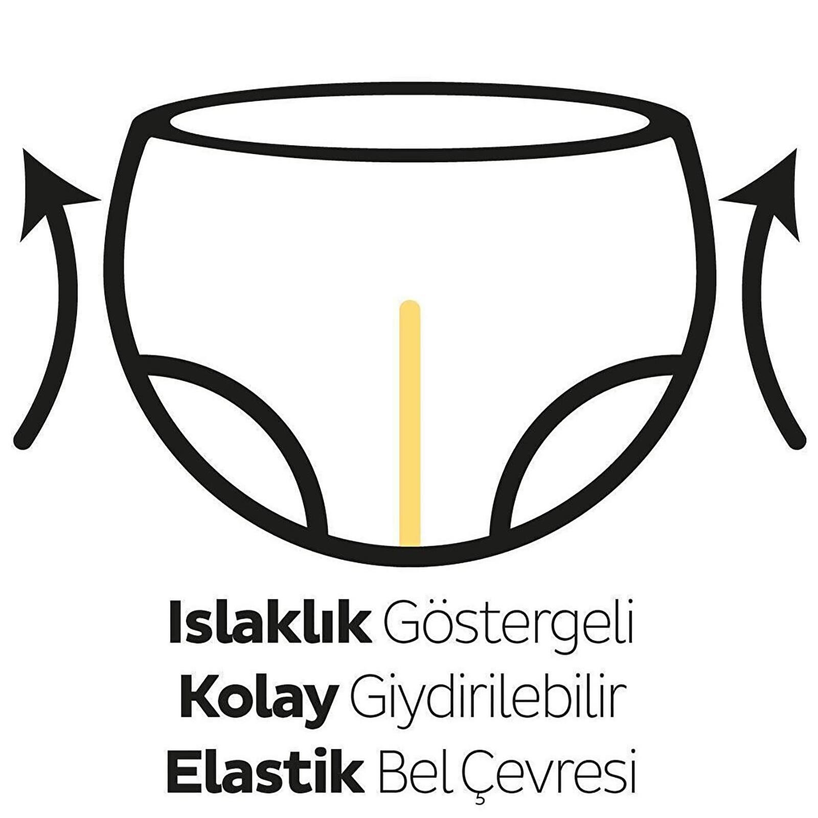 D.S Natural Külot Bez 4 Beden 100 Adet