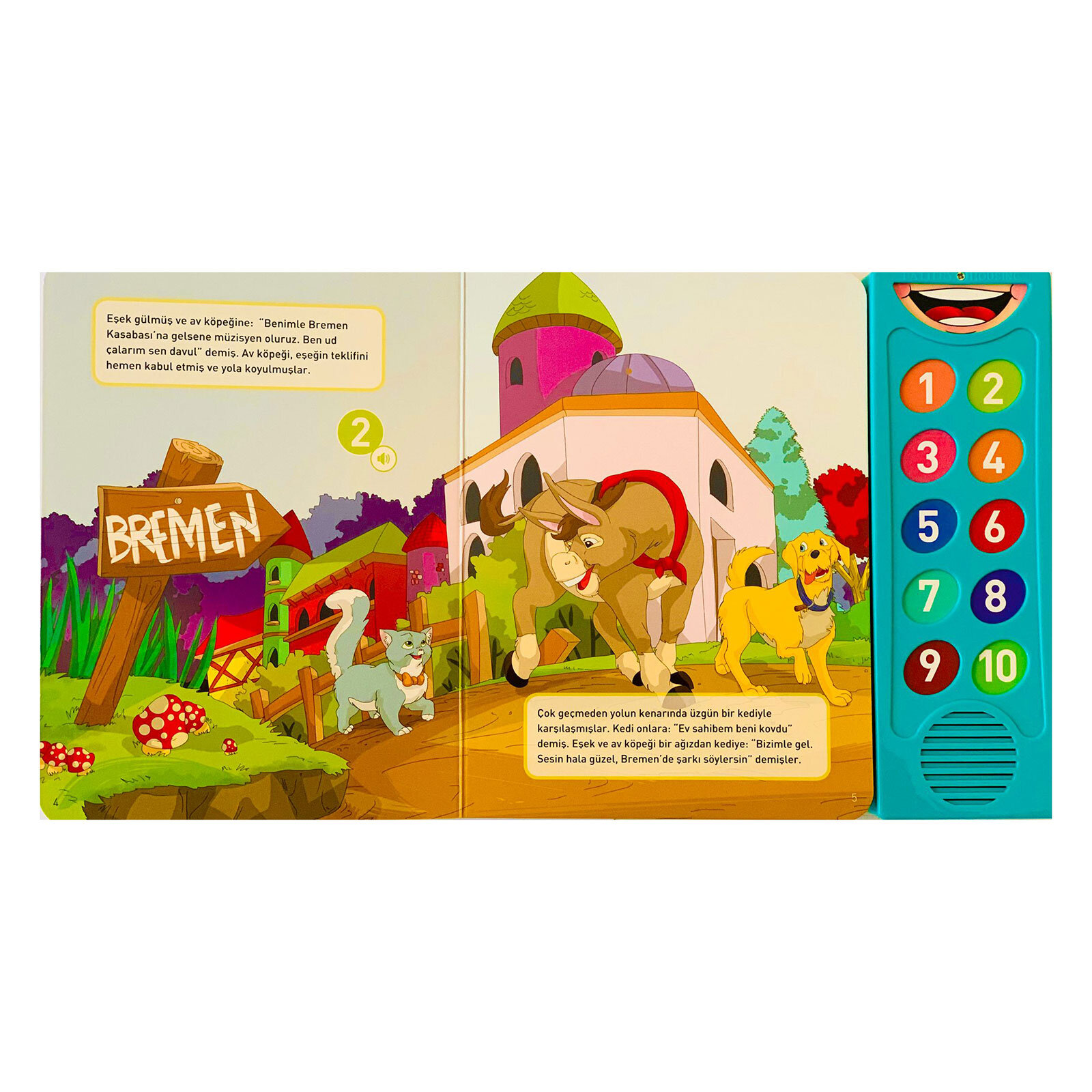 Dünya Klasiği Masallar Bremen Mızıkacıları Sesli Kitap