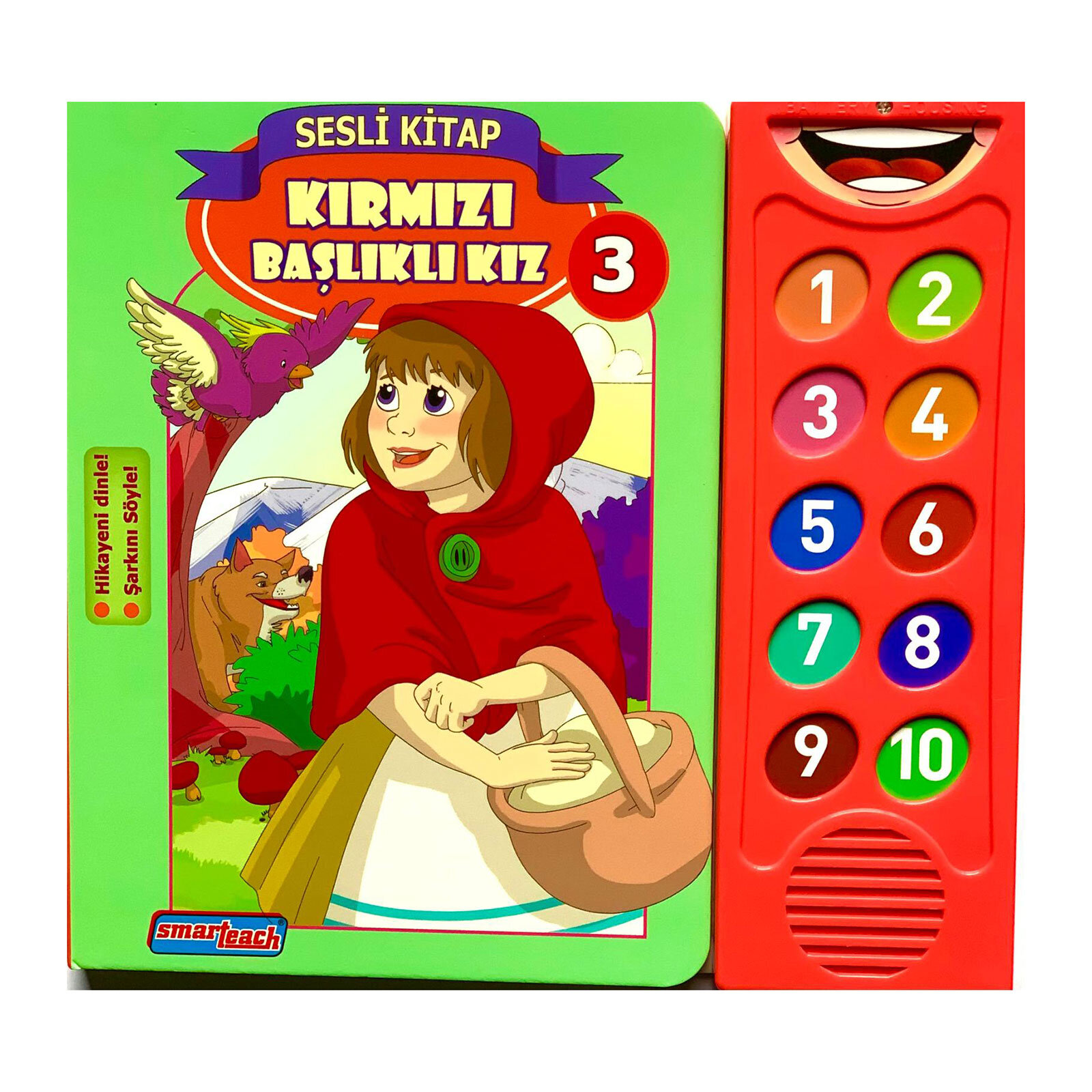 Dünya Klasiği Masallar Kırmızı Başlıklı Kız Sesli Kitap Dünya Klasiği Masallar Kırmızı Başlıklı Kız Sesli Kitap