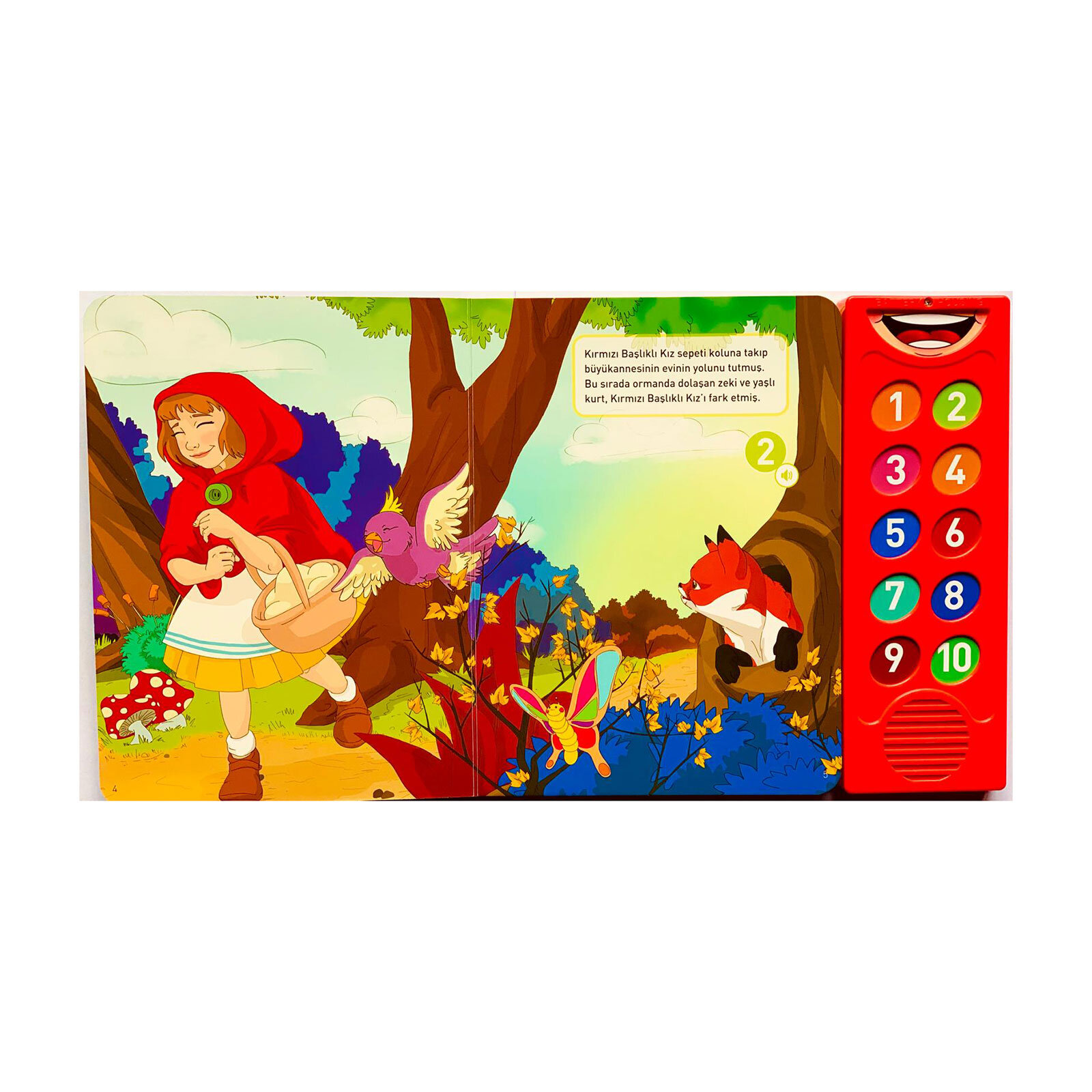 Dünya Klasiği Masallar Kırmızı Başlıklı Kız Sesli Kitap Dünya Klasiği Masallar Kırmızı Başlıklı Kız Sesli Kitap