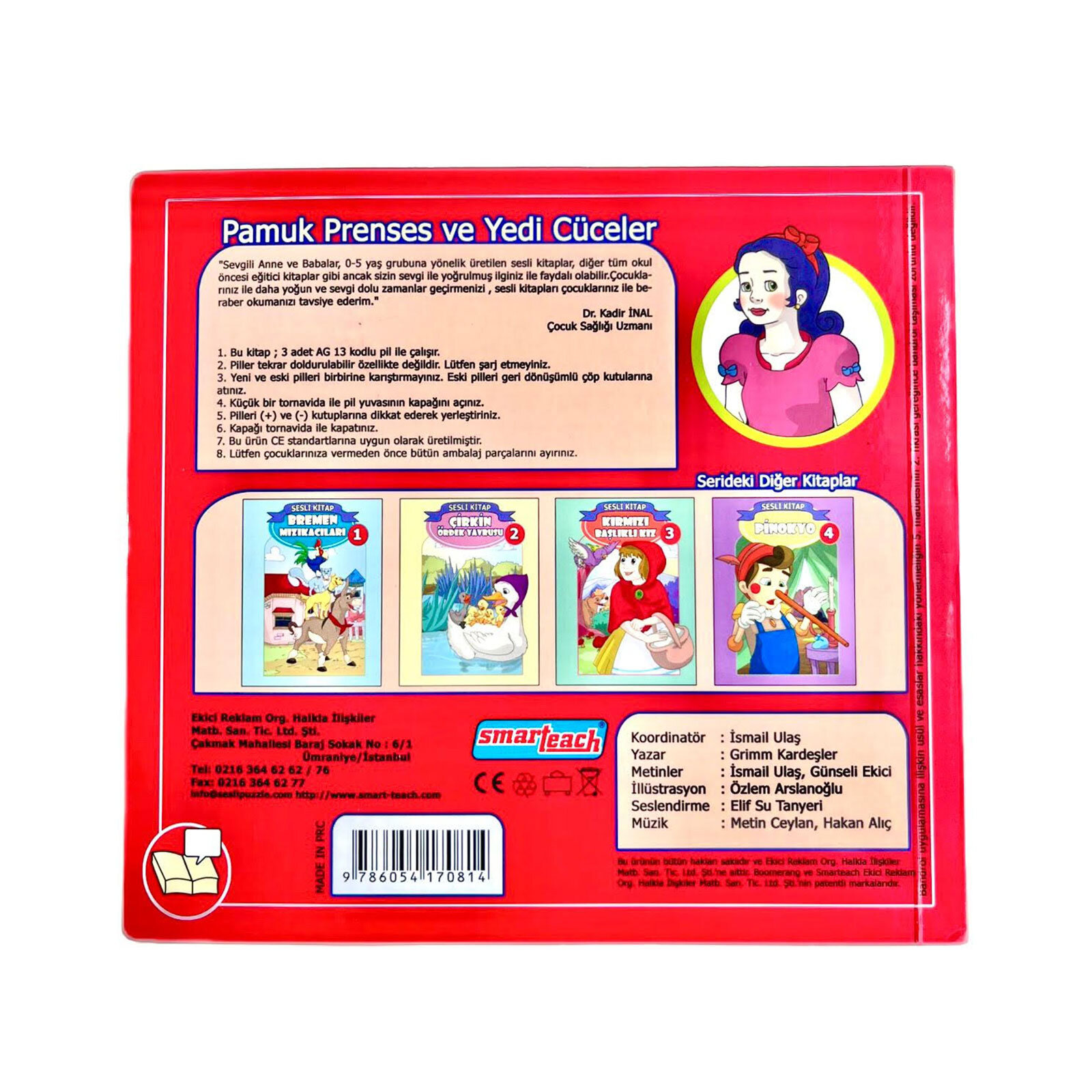 Dünya Klasiği Masallar Pamuk Prenses Ve Yedi Cüceler Dünya Klasiği Masallar Pamuk Prenses Ve Yedi Cüceler