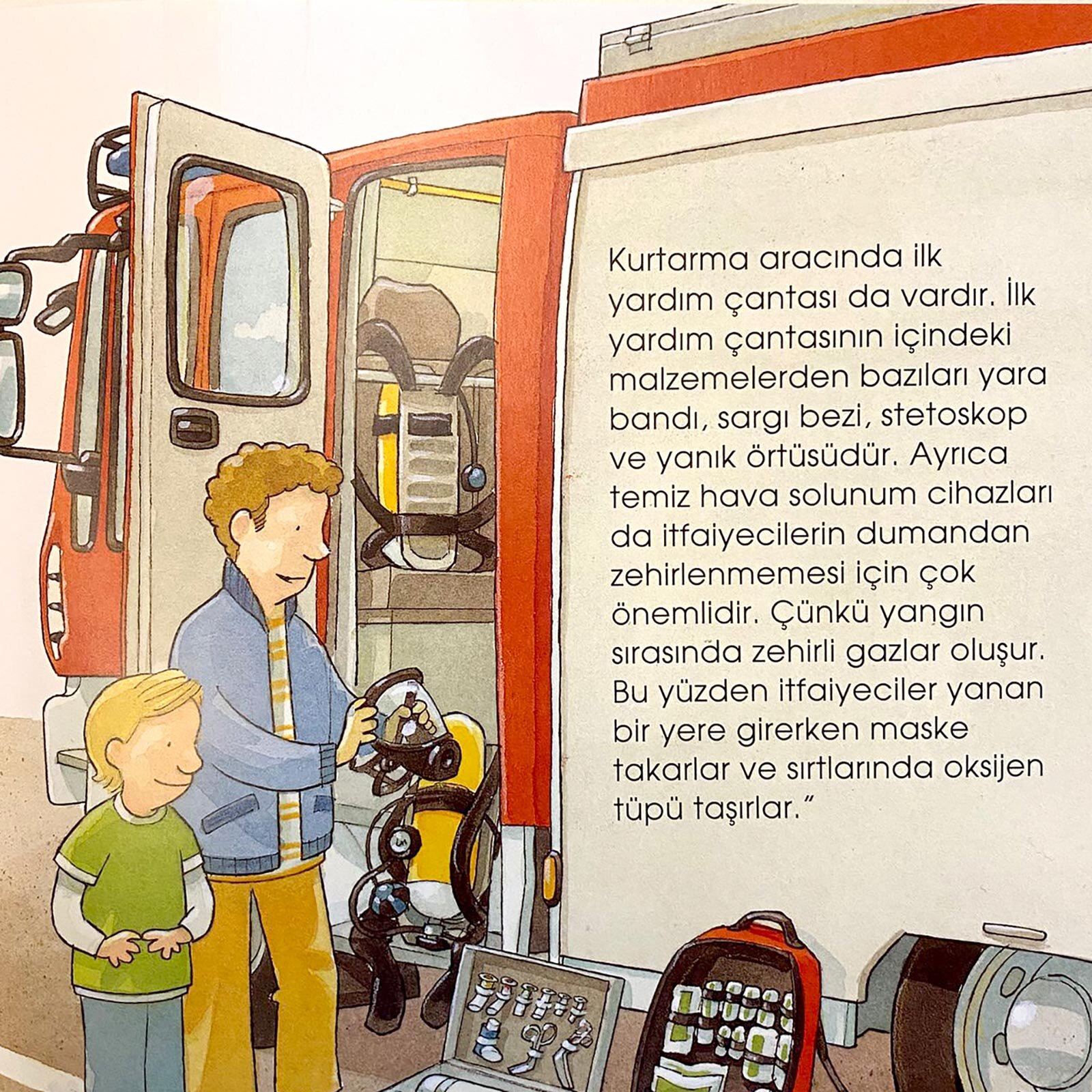 Dünyayı Öğreniyorum - İtfaiye Araçları