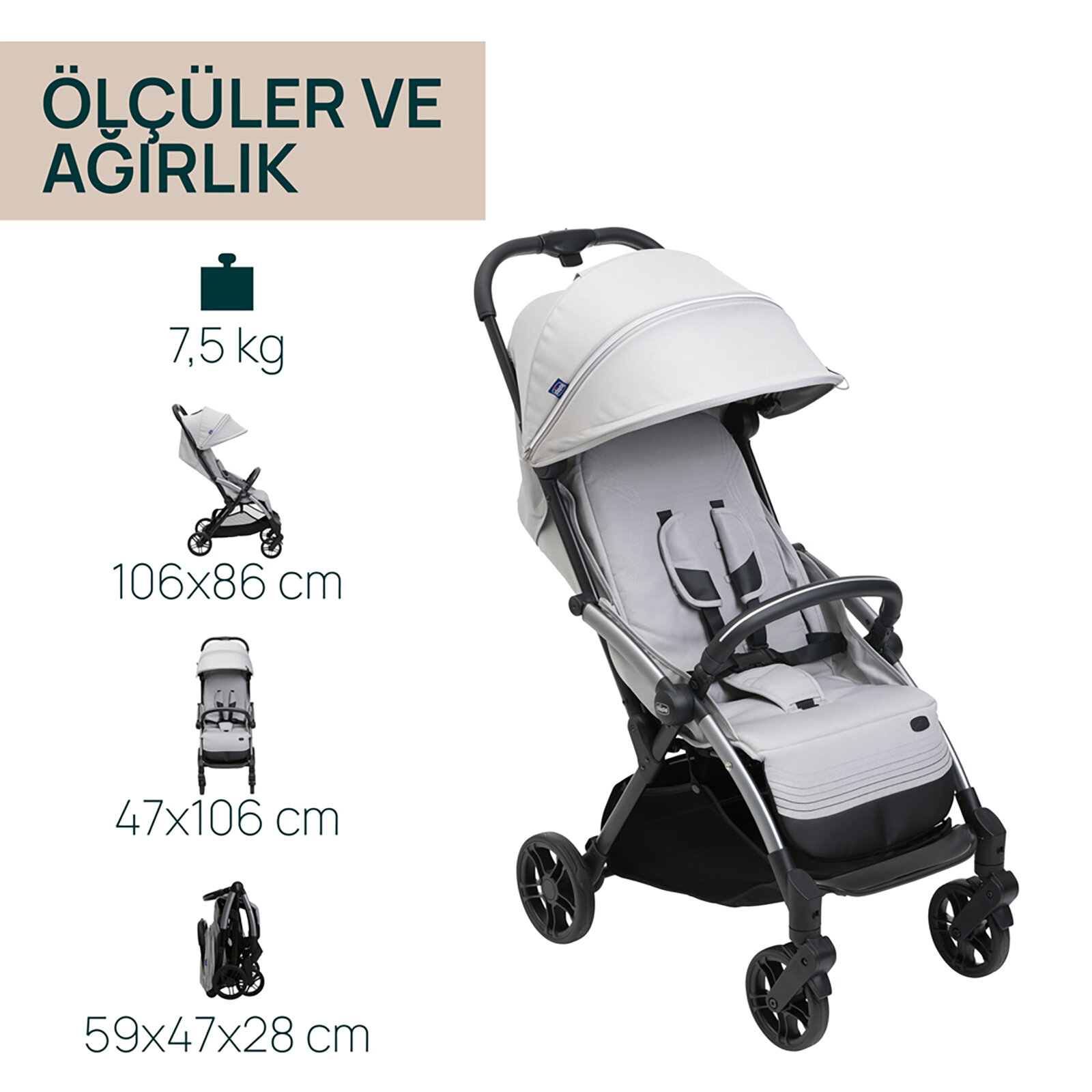 Duo Goody Xplus Travel Sistem Bebek Arabası