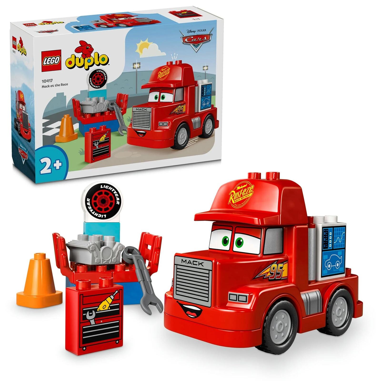 DUPLO Disney ve Pixar Arabalar Mack Yarışta 10417 DUPLO Disney ve Pixar Arabalar Mack Yarışta 10417