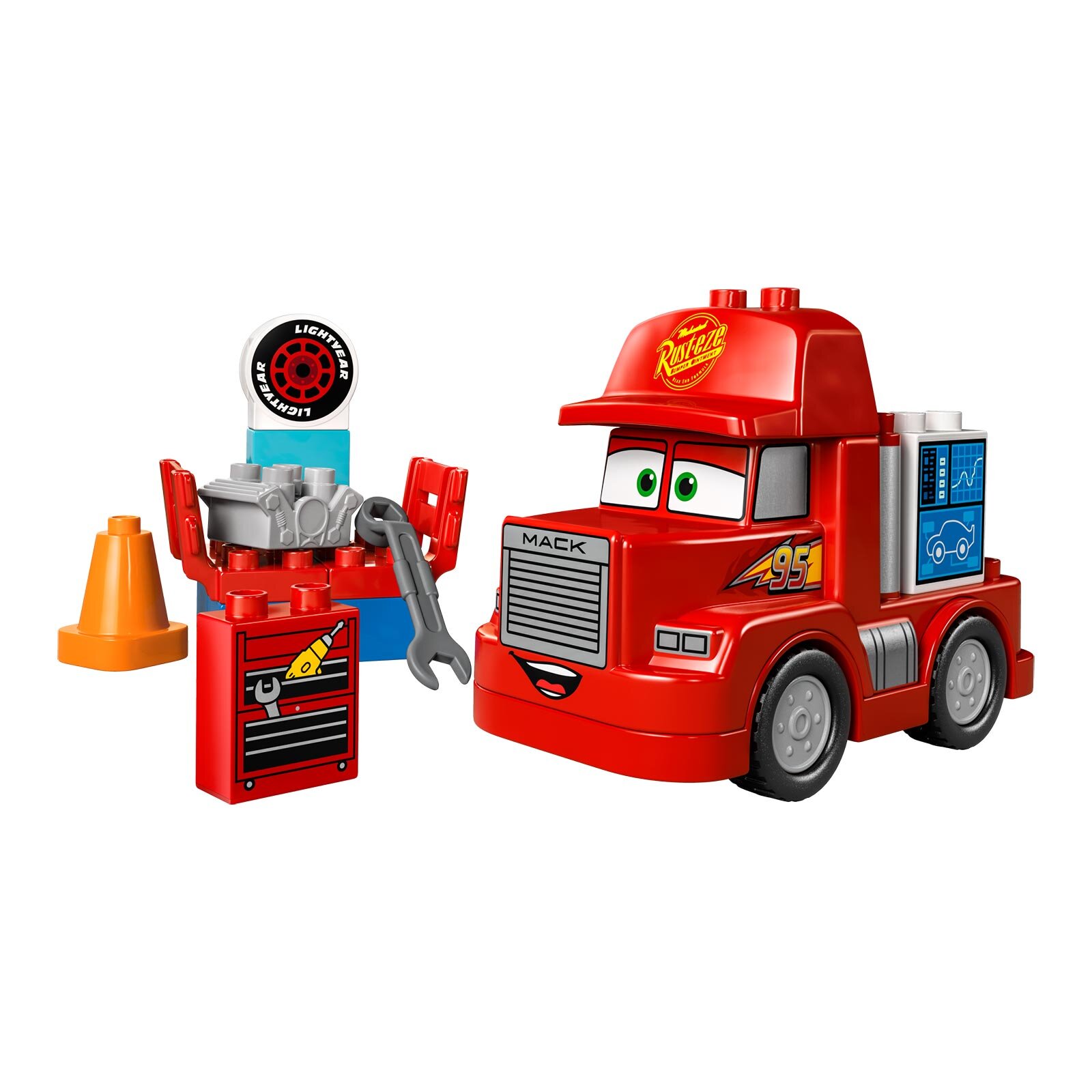 DUPLO Disney ve Pixar Arabalar Mack Yarışta 10417 DUPLO Disney ve Pixar Arabalar Mack Yarışta 10417