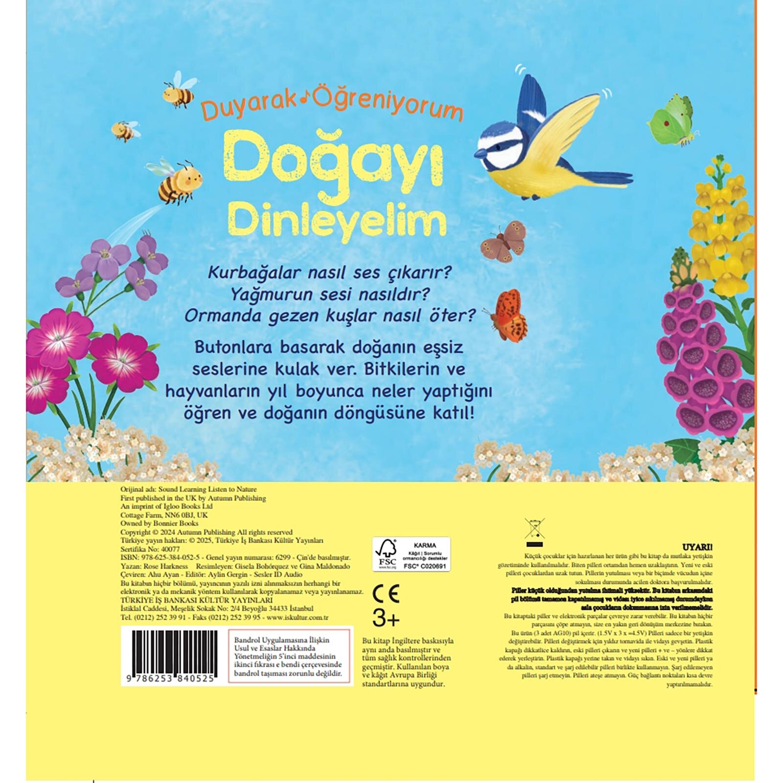 Duyarak Öğreniyorum, Doğayı Dinliyorum Duyarak Öğreniyorum, Doğayı Dinliyorum