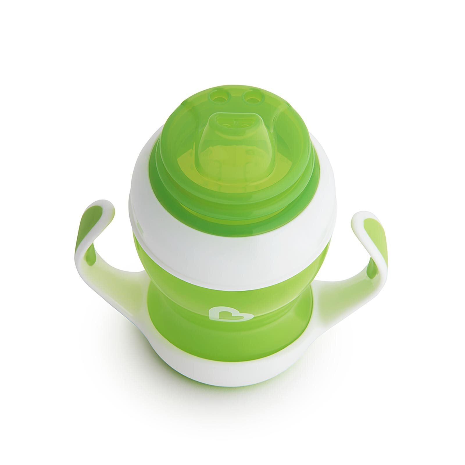 Duyarlı Geçiş Bardağı 4 Ay+ 118 ml Sızdırmaz & Ergonomik Kulplu Yeşil