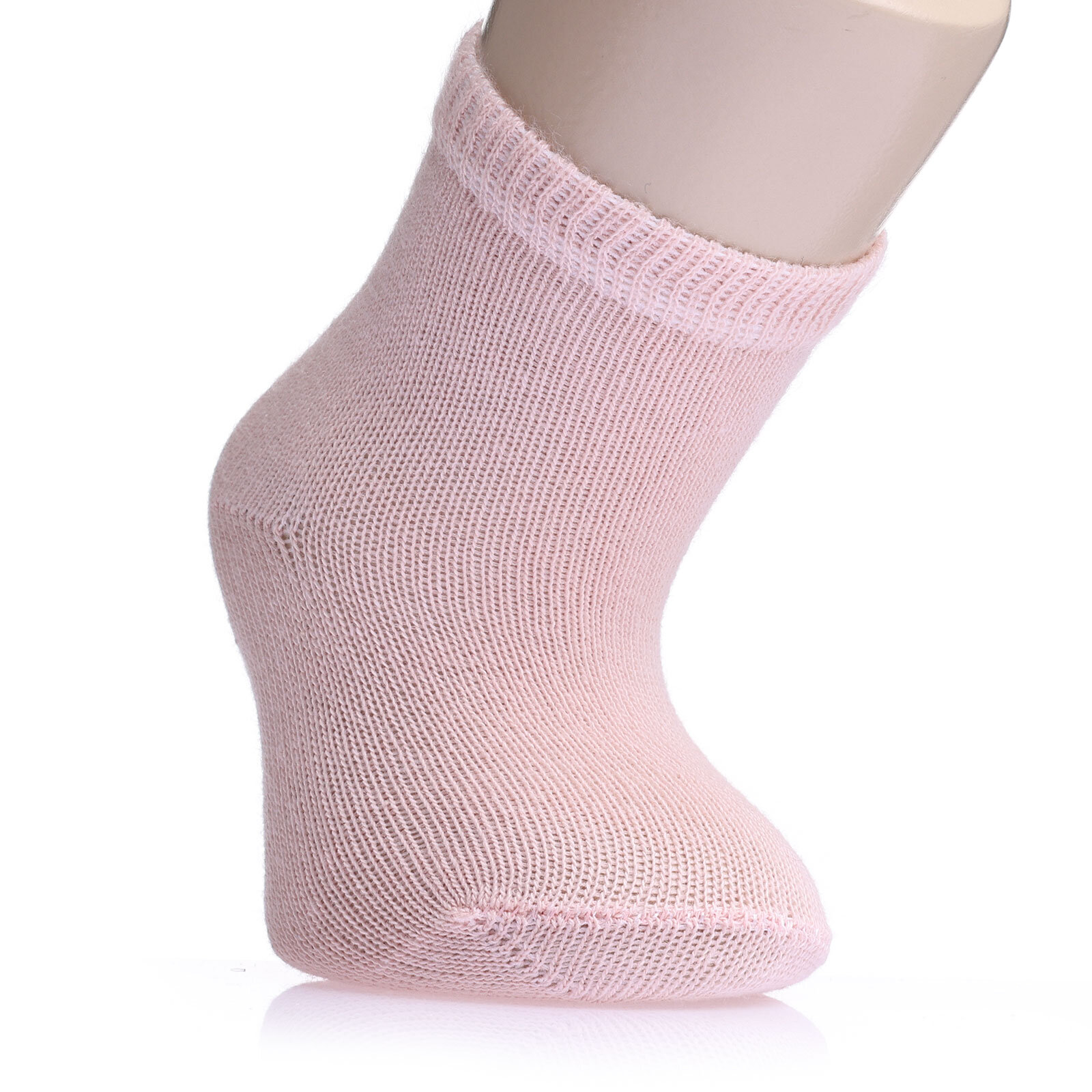 Düz 3lü Soket Çorap Kız Bebek
