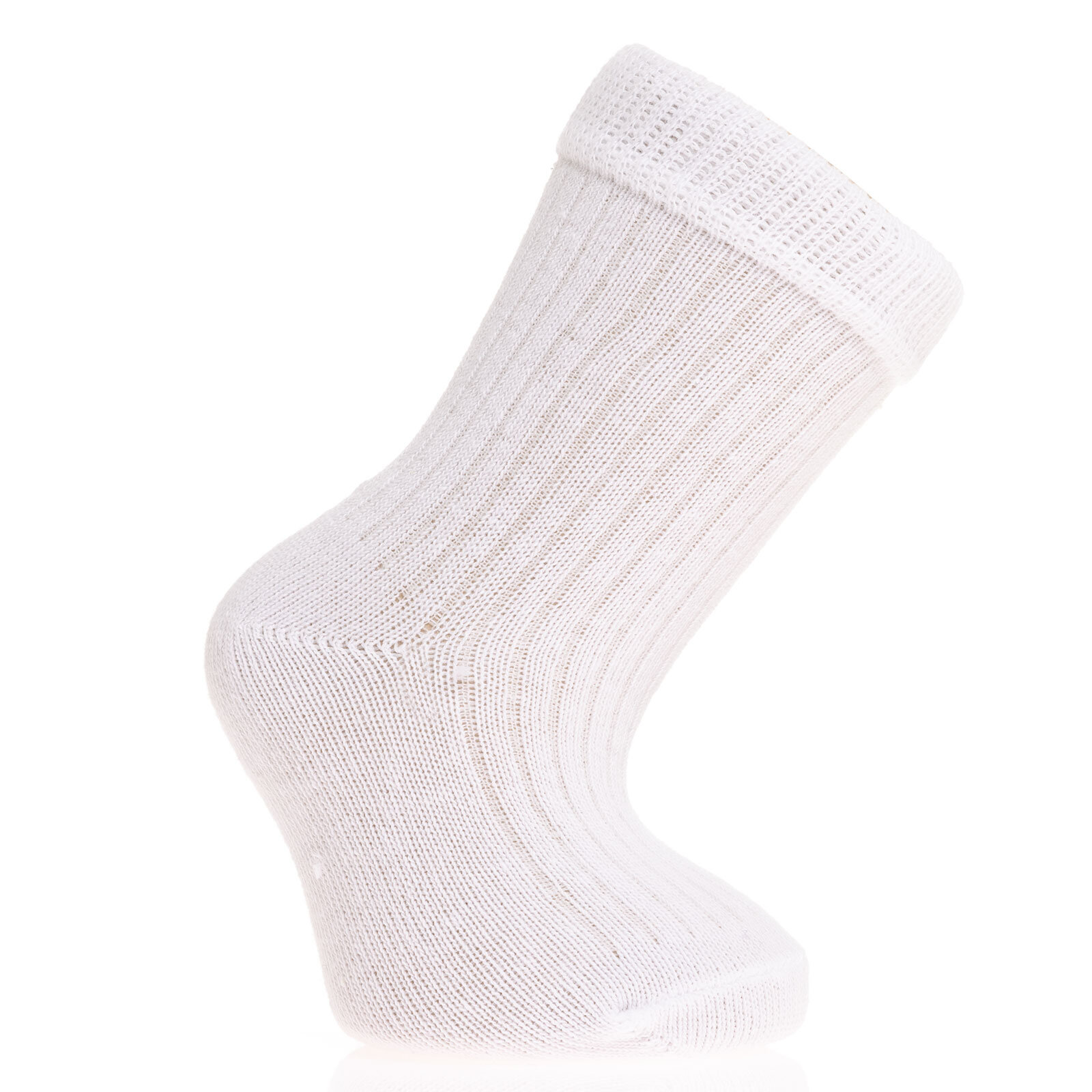 Düz Renkli Kaşkorse Kız 3lü Soket Çorap Kız Bebek