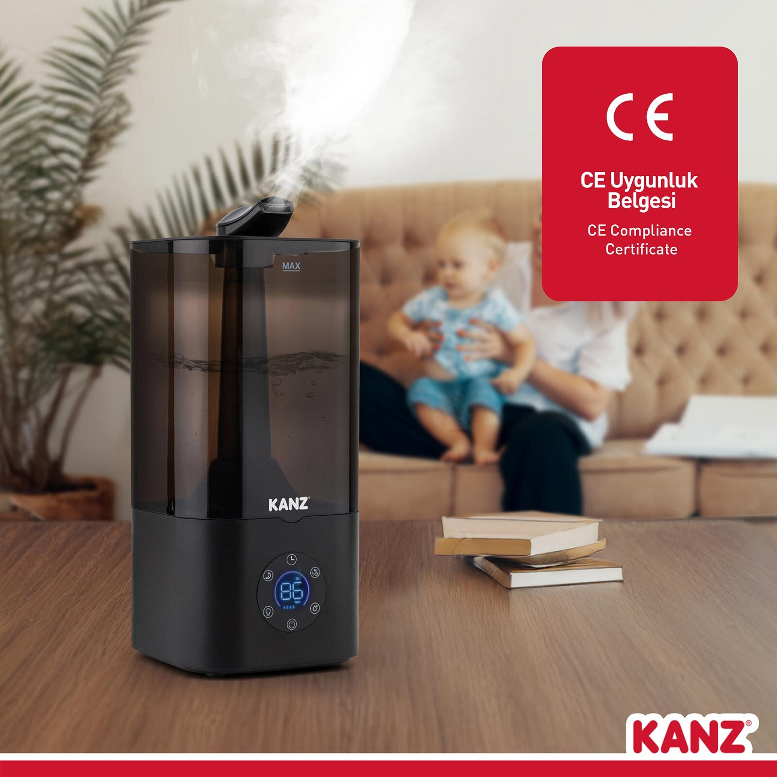 Üstten Doldurmalı Dijital Buhar Makinesi