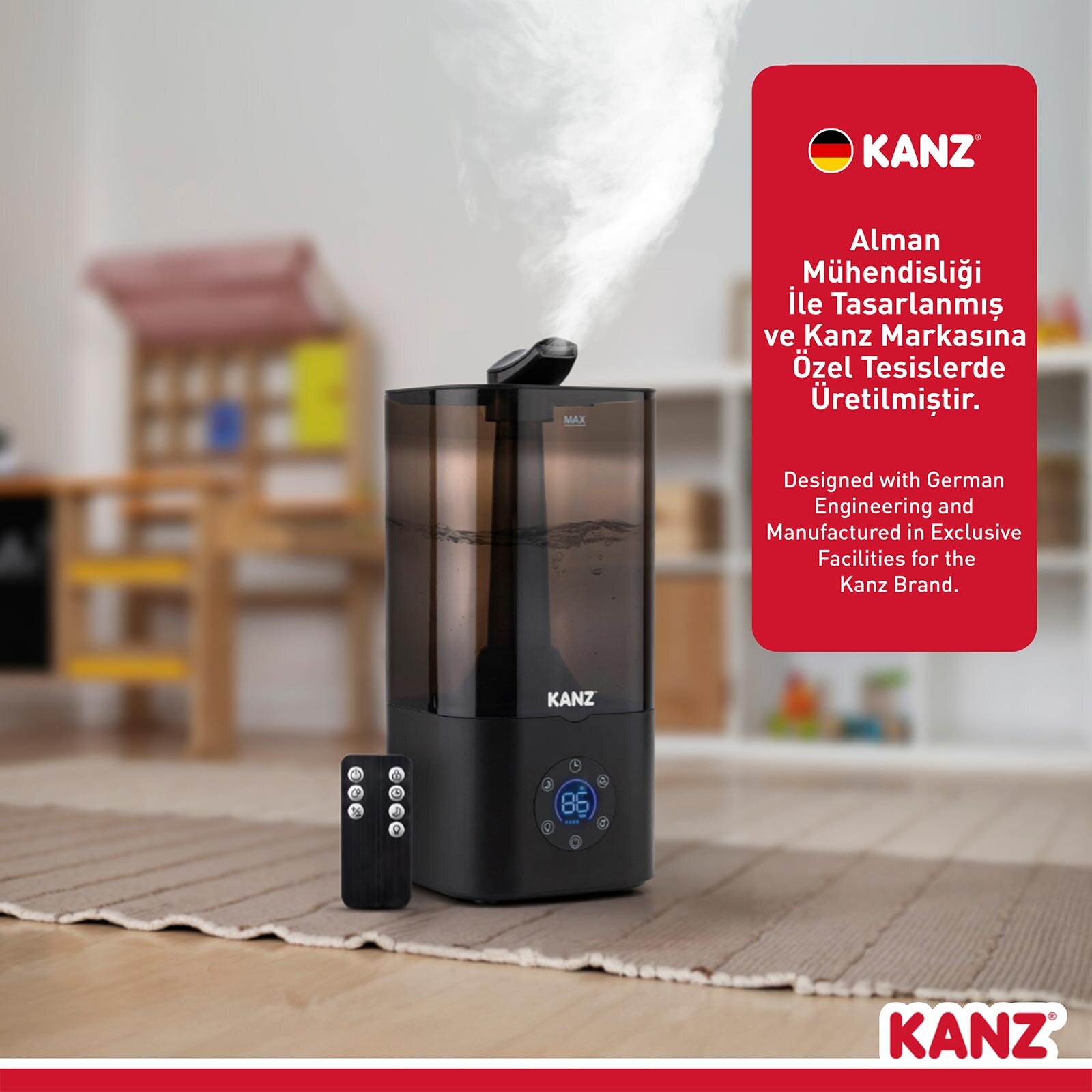 Üstten Doldurmalı Dijital Buhar Makinesi