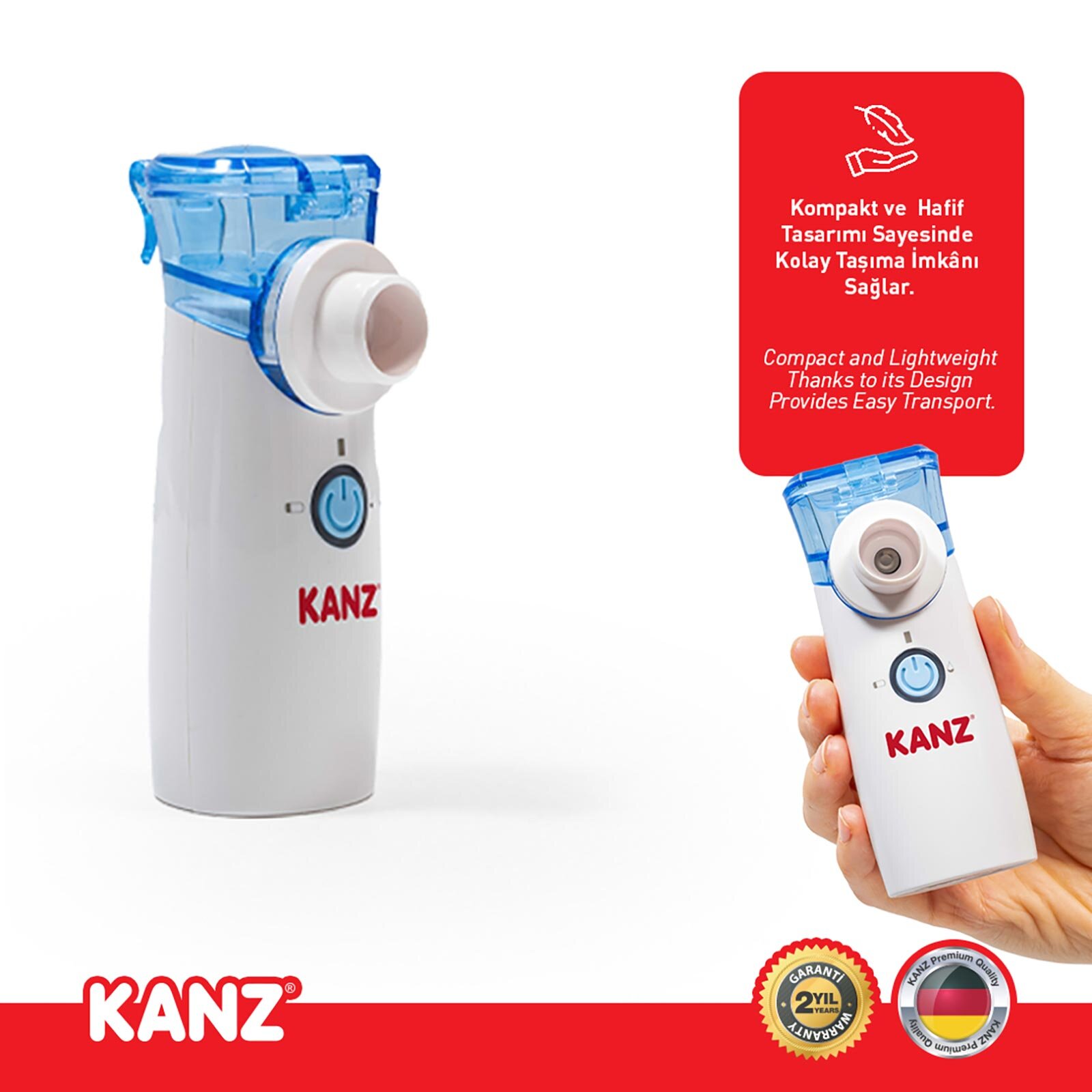 Taşınabilir Mesh Nebulizatör