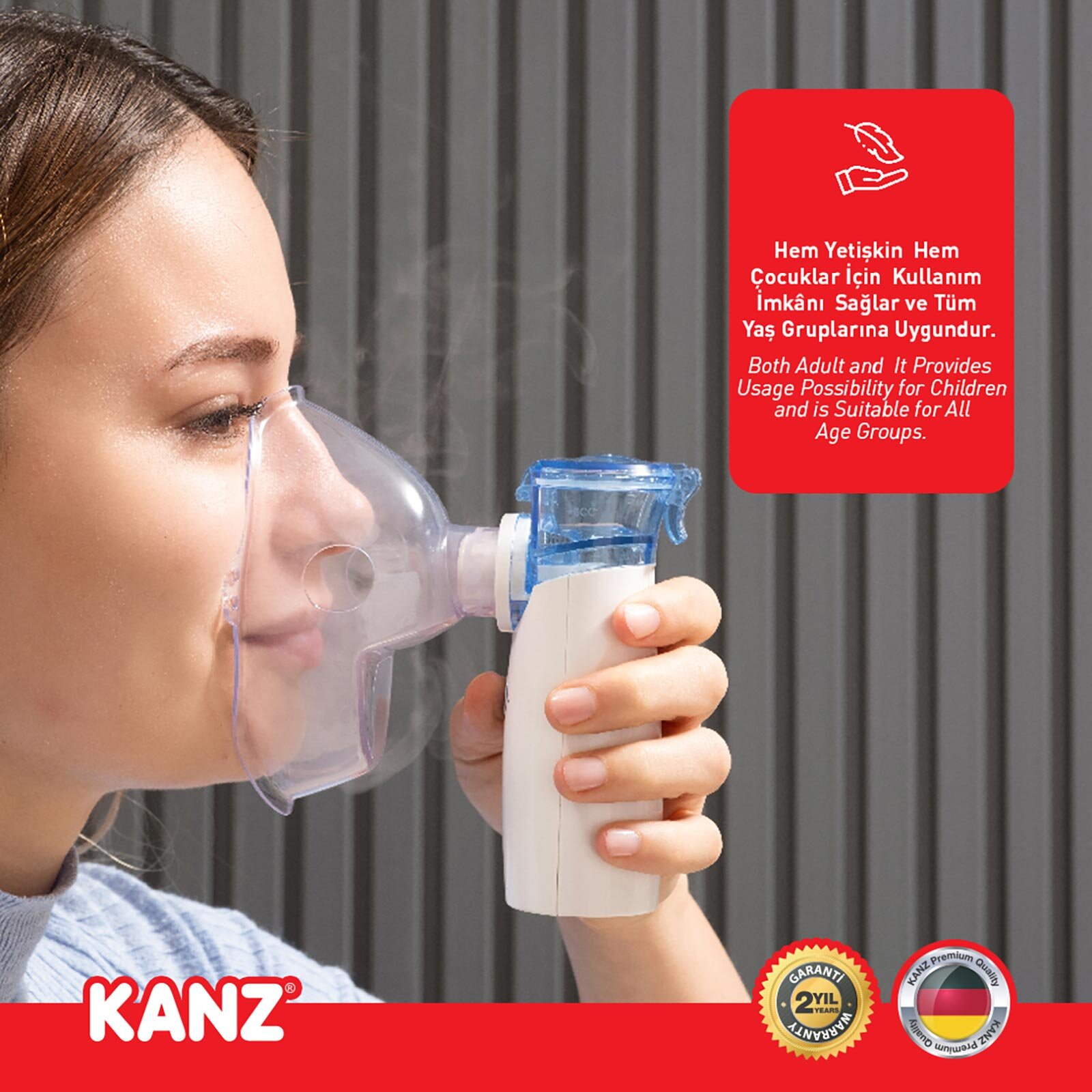 Taşınabilir Mesh Nebulizatör