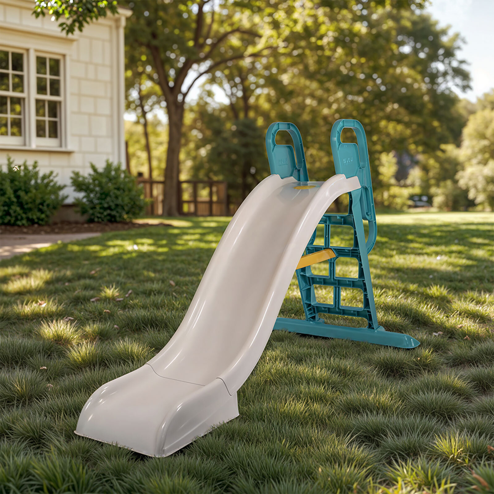 2in1 Büyük Su Kaydırağı Yeşil