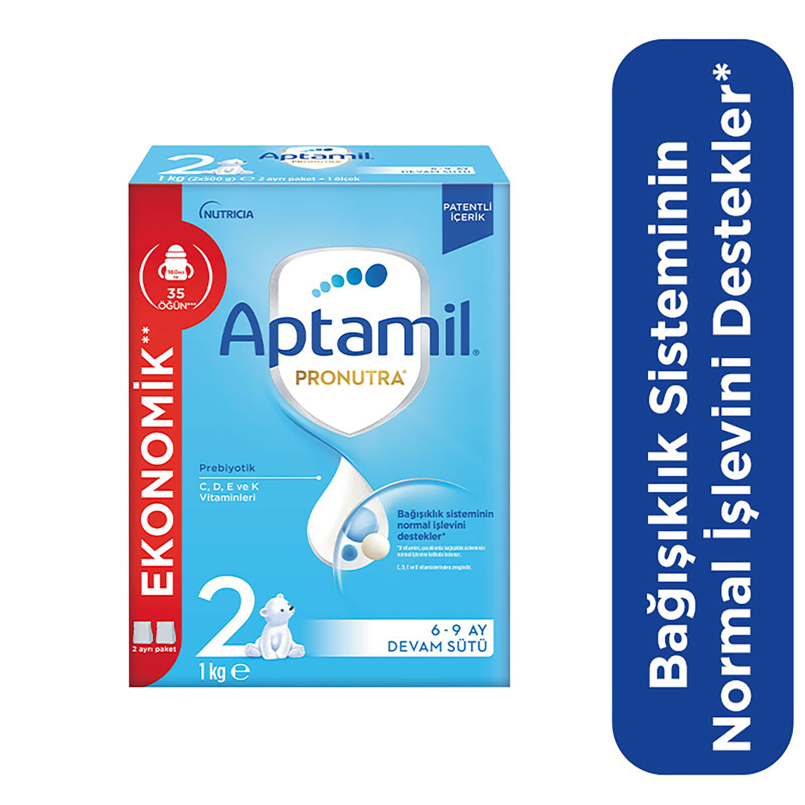 2 Devam Sütü 1000 gr 6-9 Ay