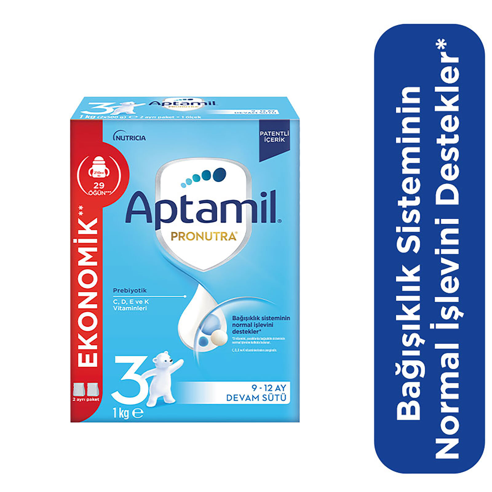 3 Devam Sütü 1000 gr 9-12 Ay 3 Devam Sütü 1000 gr 9-12 Ay