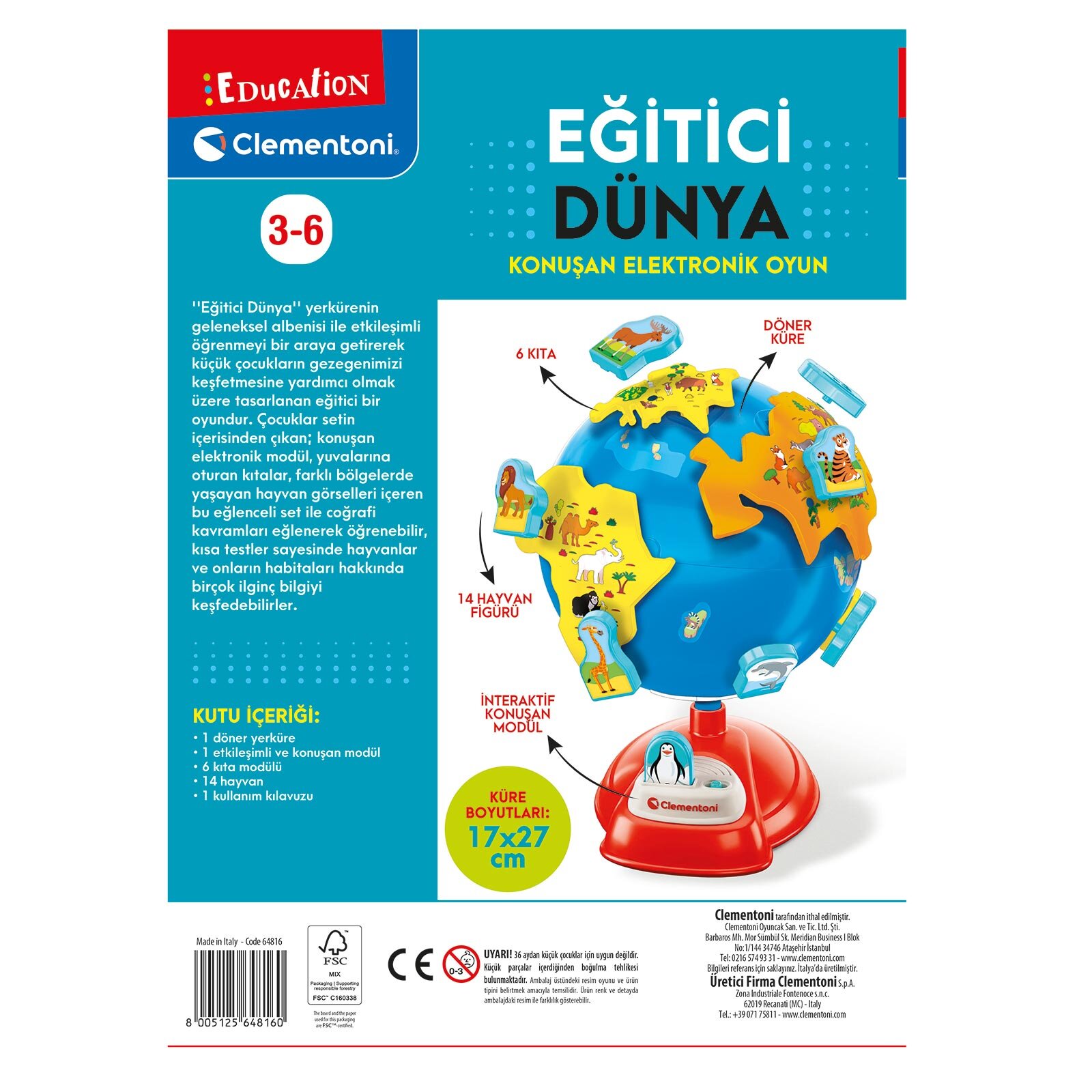 Education Clementoni - Eğitici Dünya Education Clementoni - Eğitici Dünya