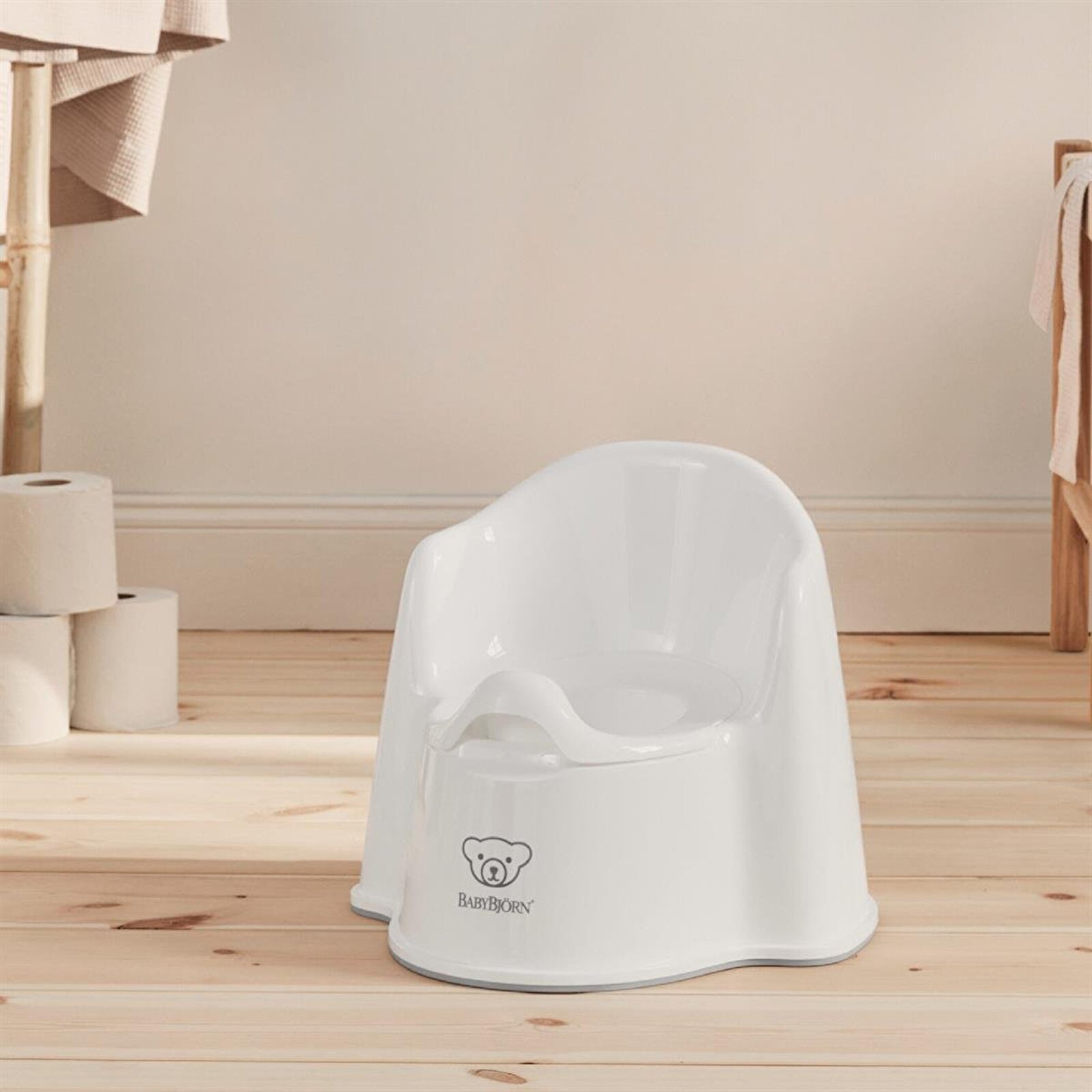 Eğitici Koltuk Oturak White Grey Eğitici Koltuk Oturak White Grey