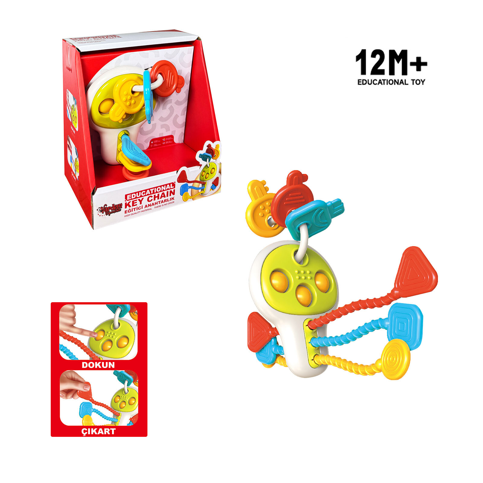 Egıtıcı Poppıtlı , Cırcırlı, Bebek Anahtarlıgı