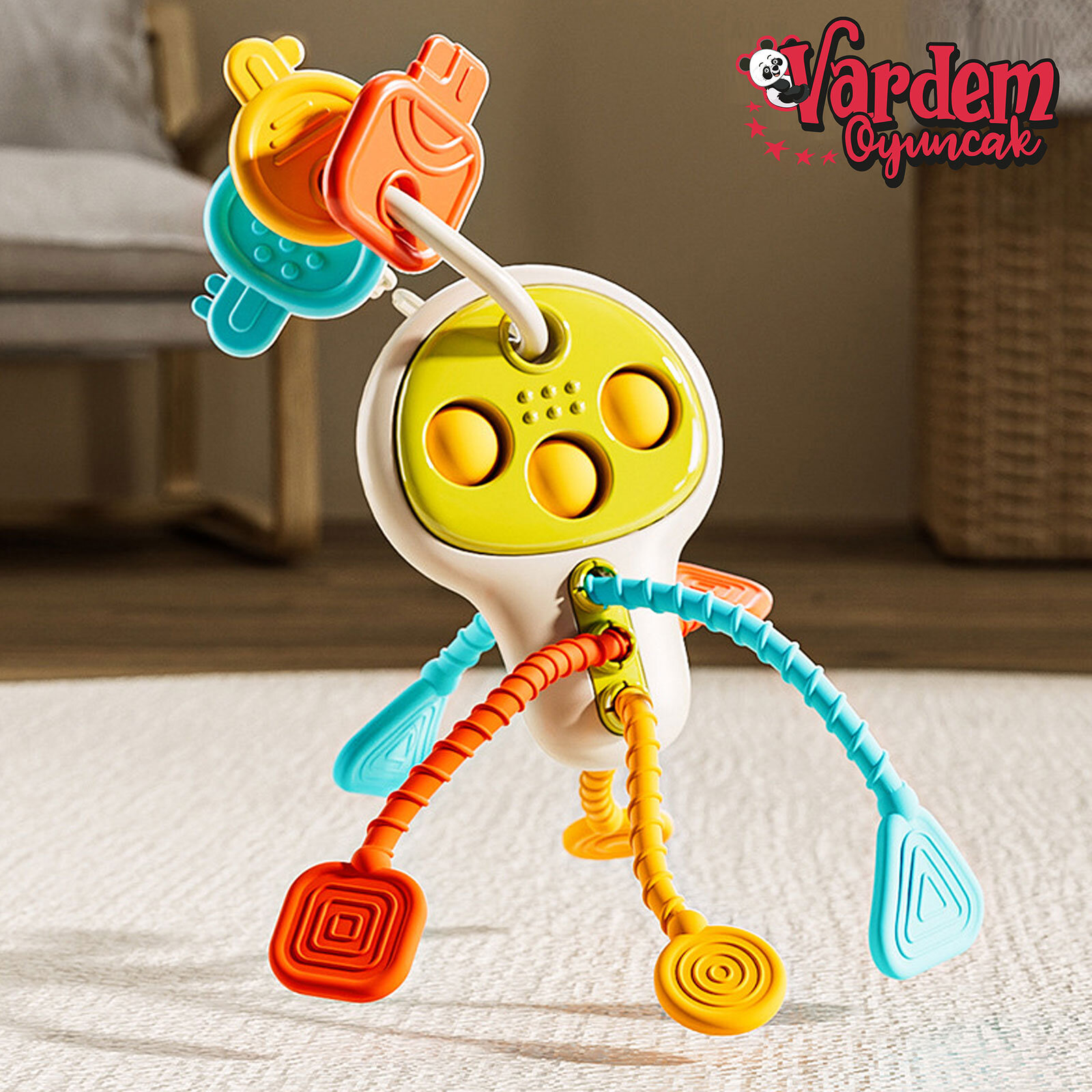 Egıtıcı Poppıtlı , Cırcırlı, Bebek Anahtarlıgı