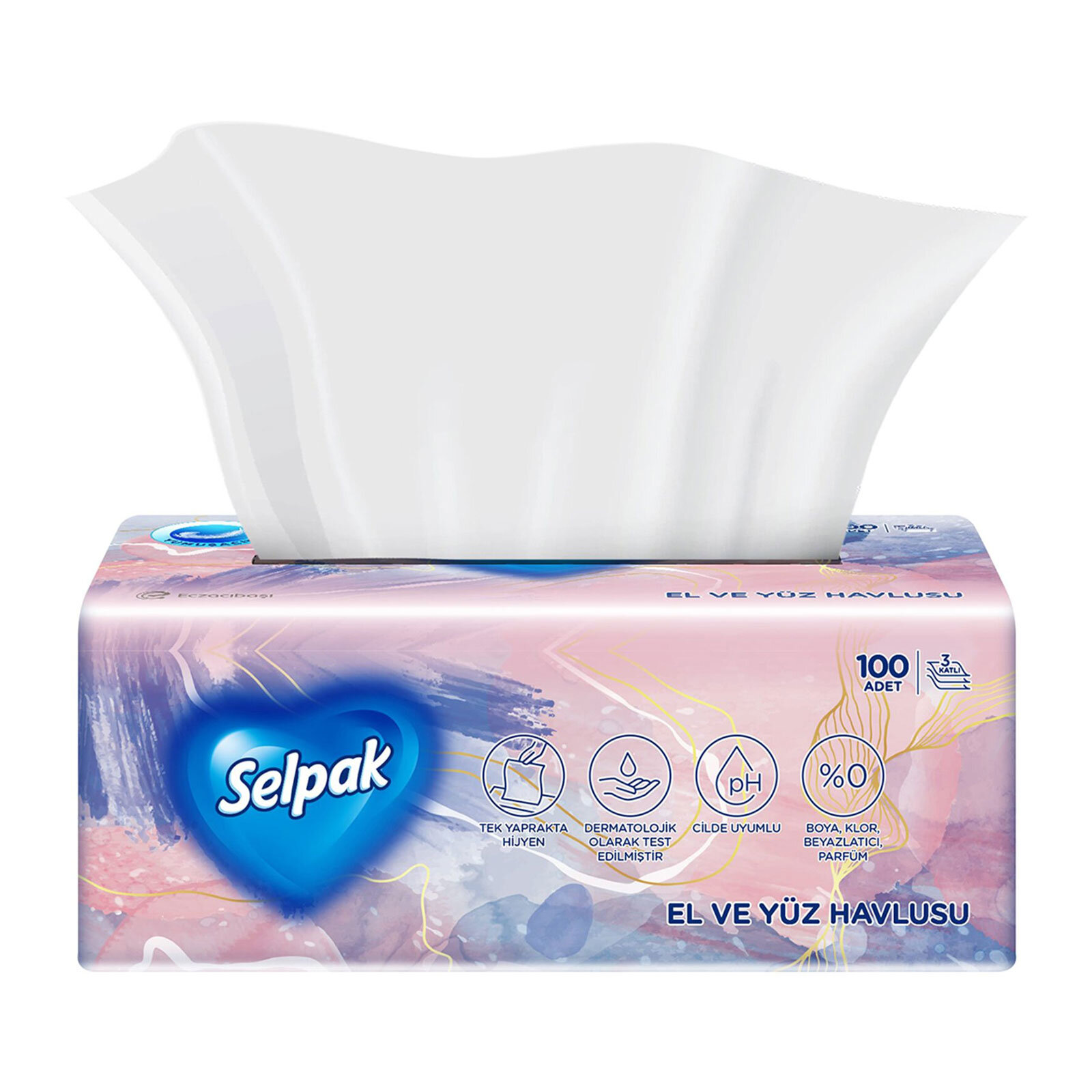 El Yüz Havlusu 100 Adet