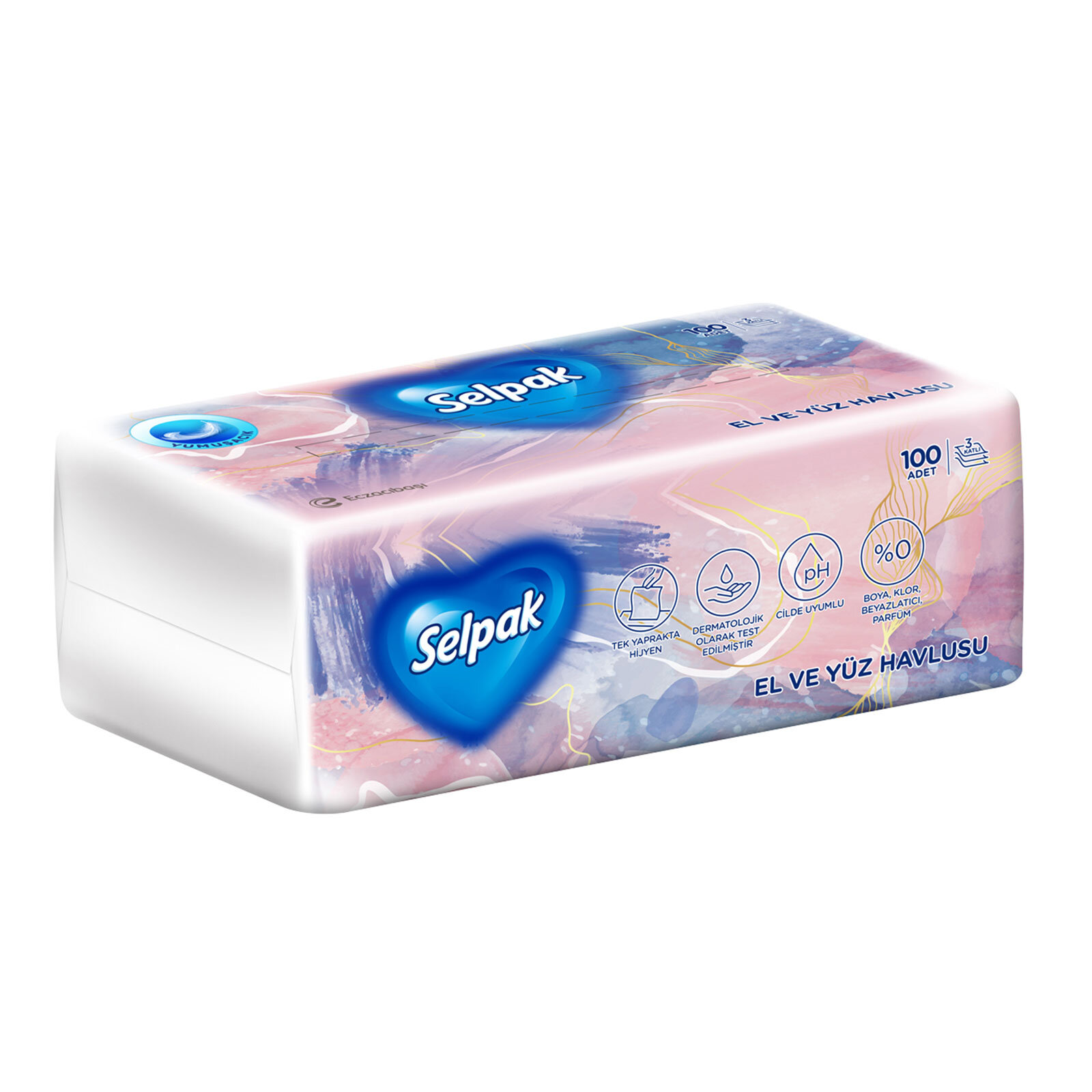El Yüz Havlusu 100 Adet