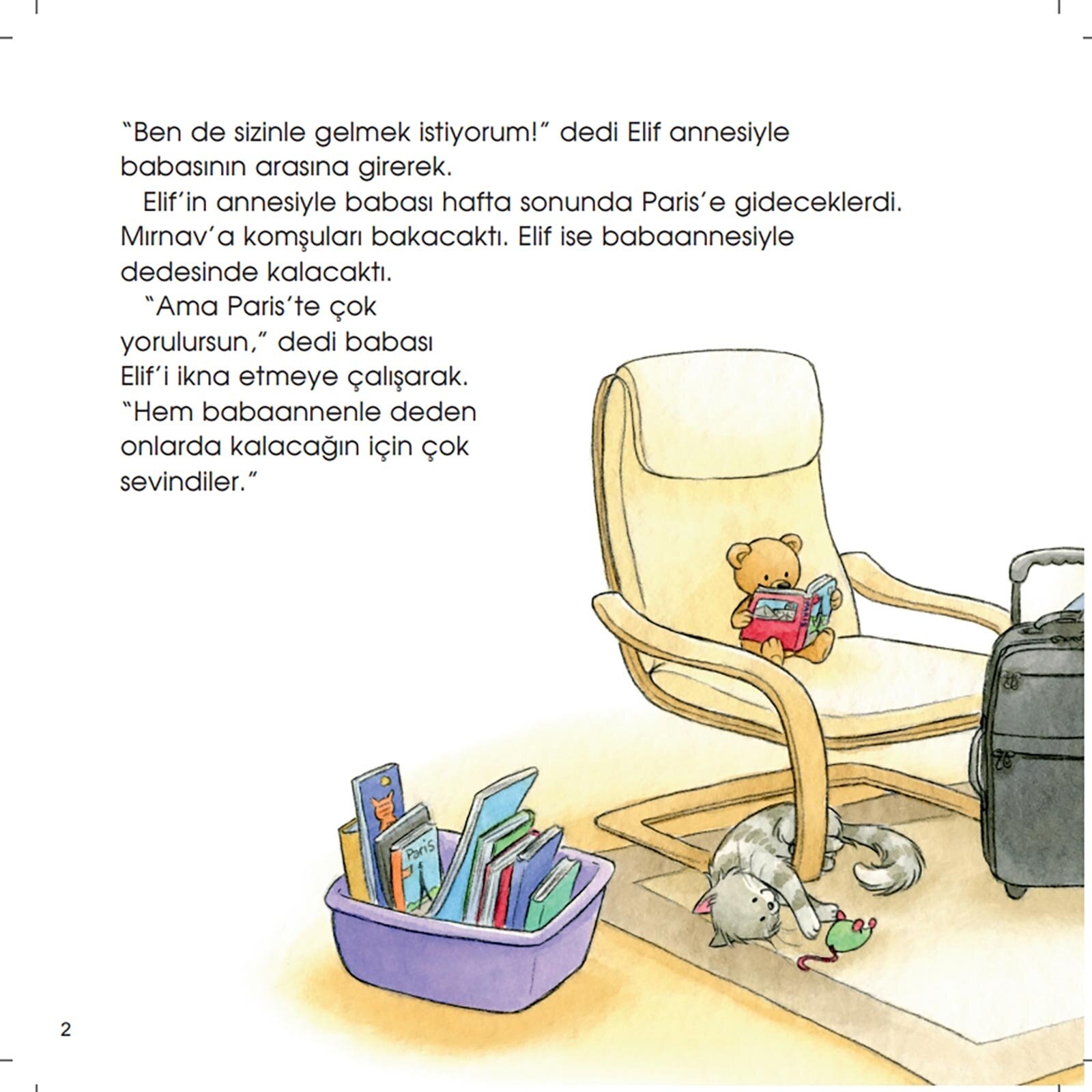 Elif Babaannesiyle Dedesini Ziyaret Ediyor