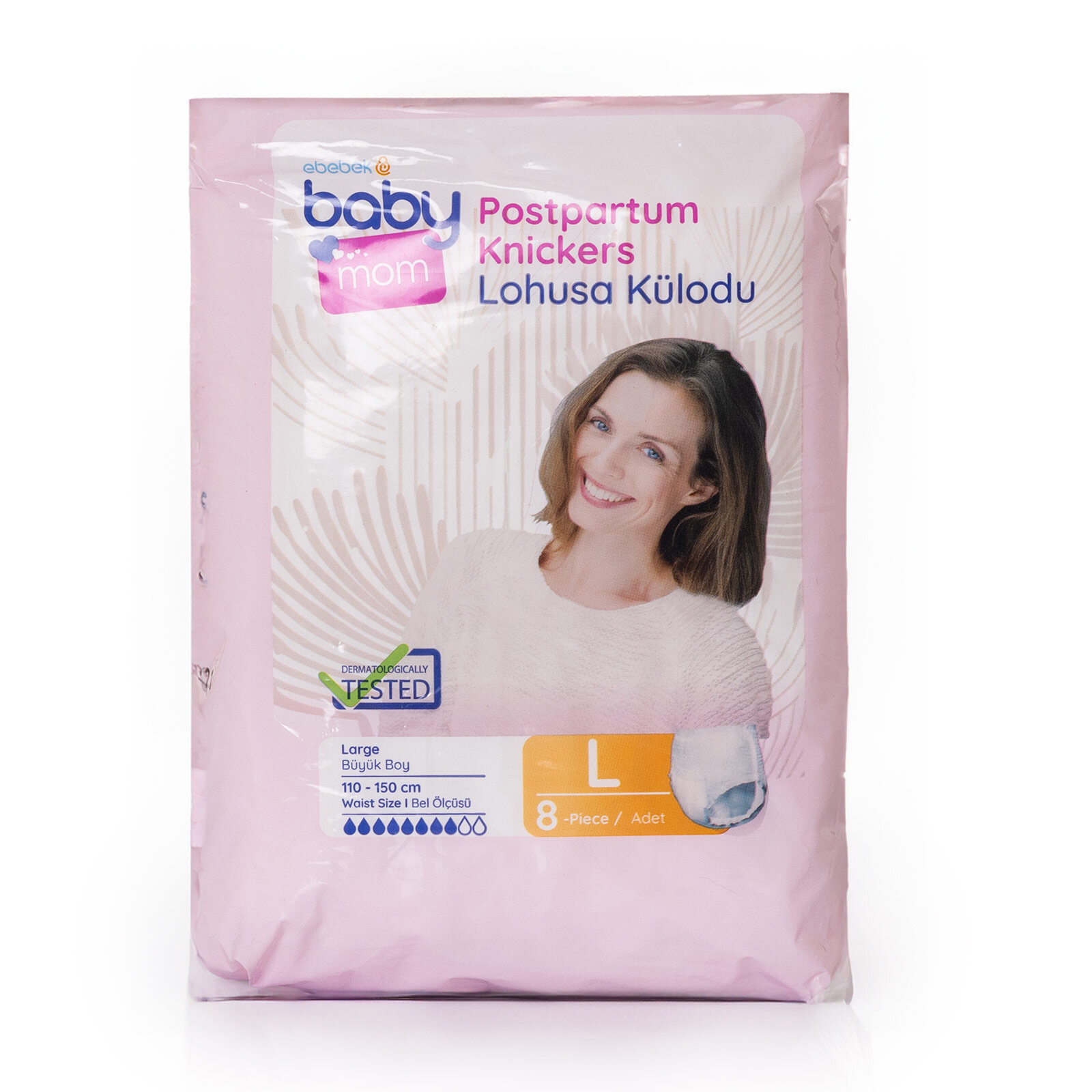 Emici Külot Büyük Large 8 Adet