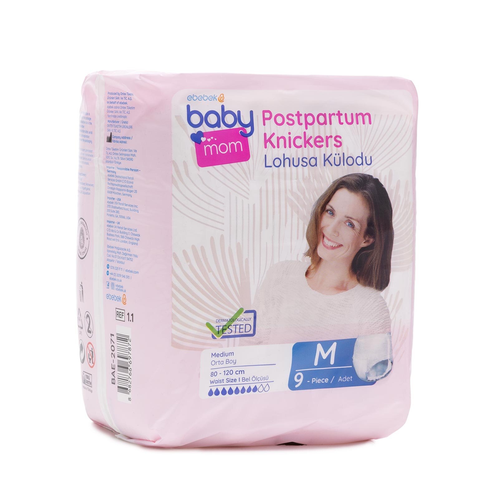 Emici Külot Orta Medium 9 Adet