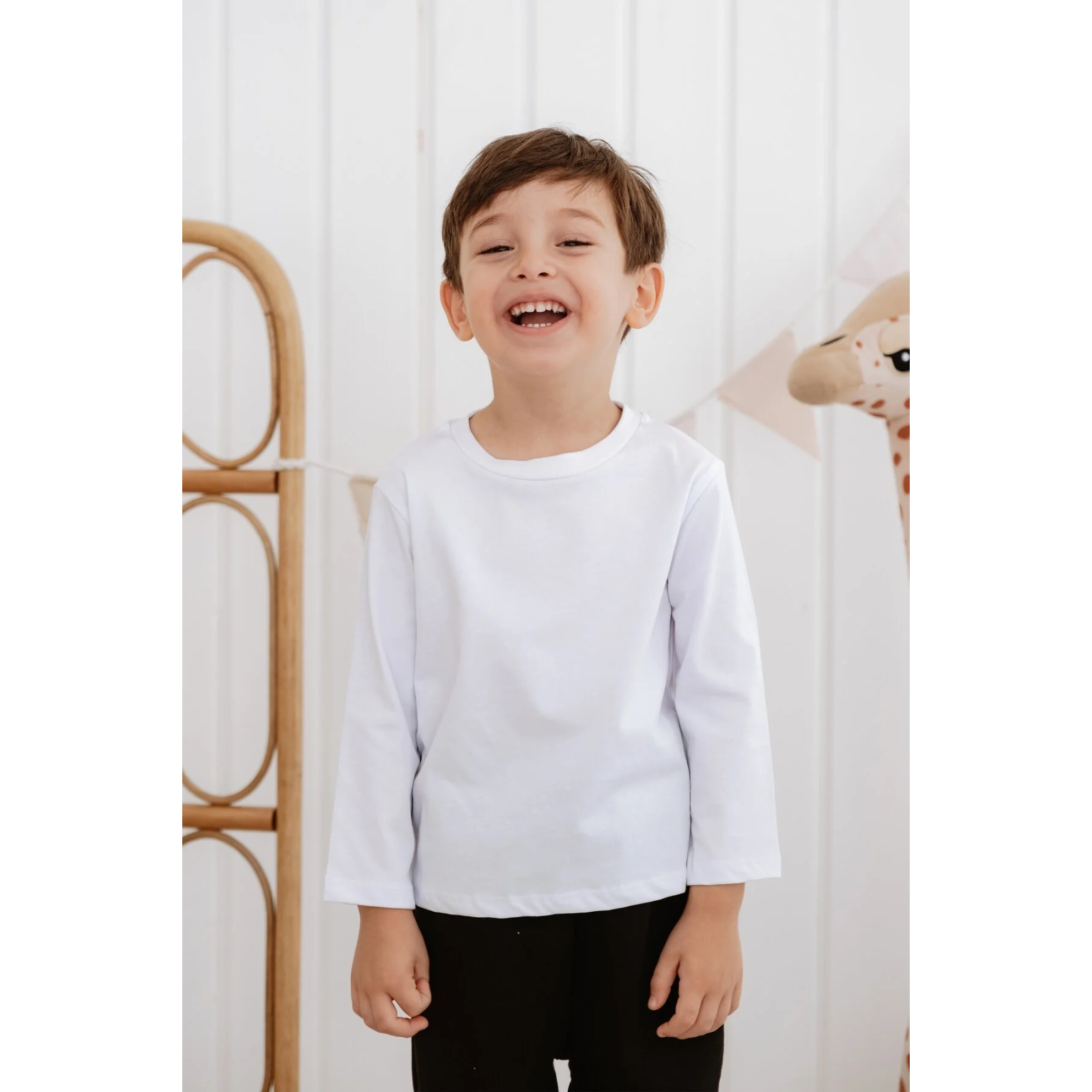 2li Uzun Kollu ve Pamuklu Siyah-Beyaz Üst 2li Uzun Kollu ve Pamuklu Siyah-Beyaz Üst