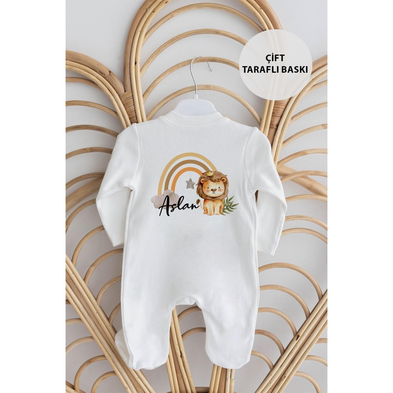 %100 Organik İsme Özel 10'lu Hastane Çıkışı - Özel Hediye Paketli - Aslan Desenli (Lütfen Ürün Özellikleri Kısmını Okuyunuz) %100 Organik İsme Özel 10'lu Hastane Çıkışı - Özel Hediye Paketli - Aslan Desenli (Lütfen Ürün Özellikleri Kısmını Okuyunuz)