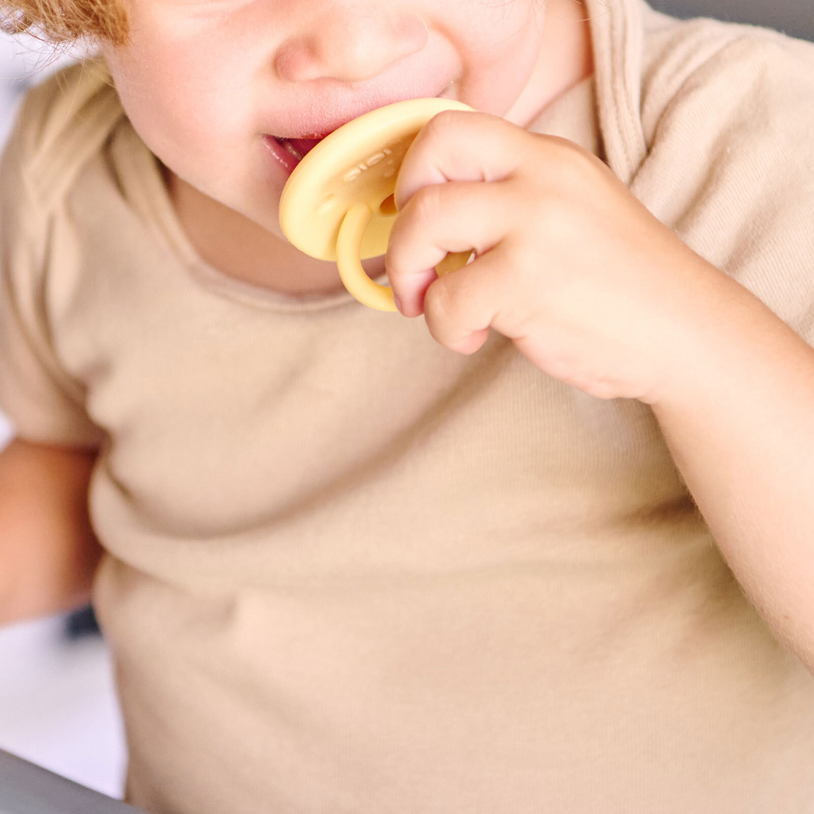 Emzik 0+ Ay - Bubble Beige - Mellow Yellow