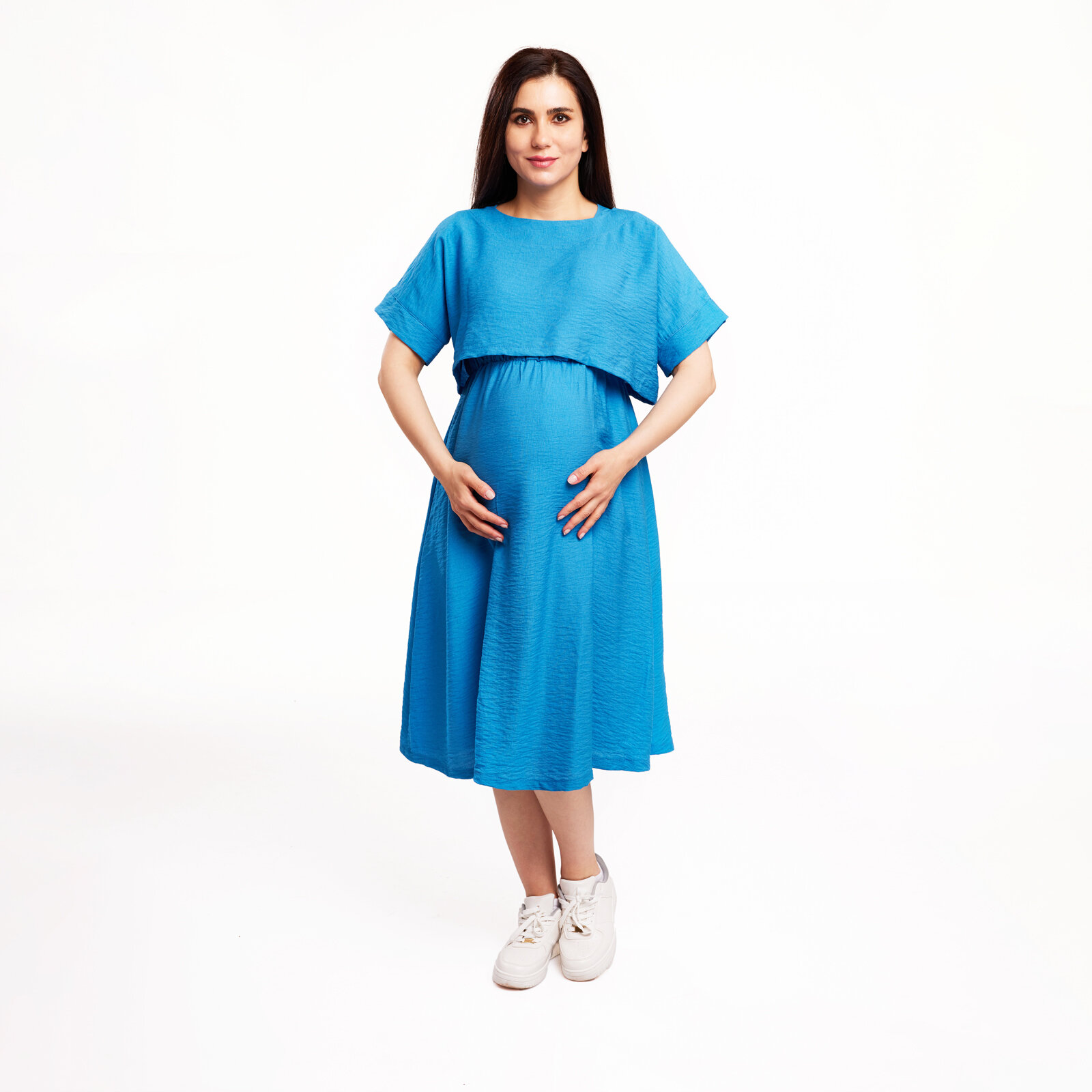 Emzirme Özellikli Hamile Elbise Anne Giyim