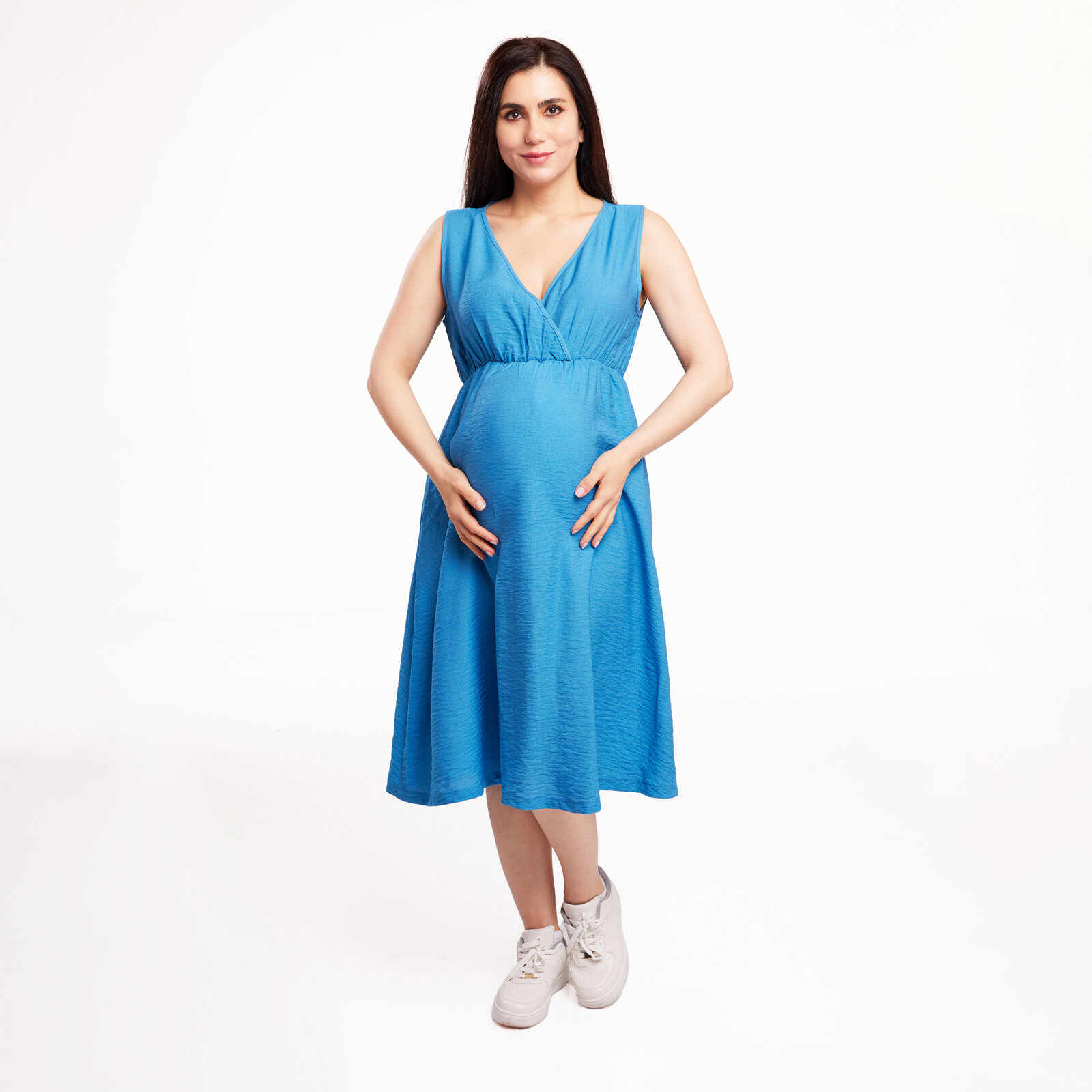 Emzirme Özellikli Hamile Elbise Anne Giyim