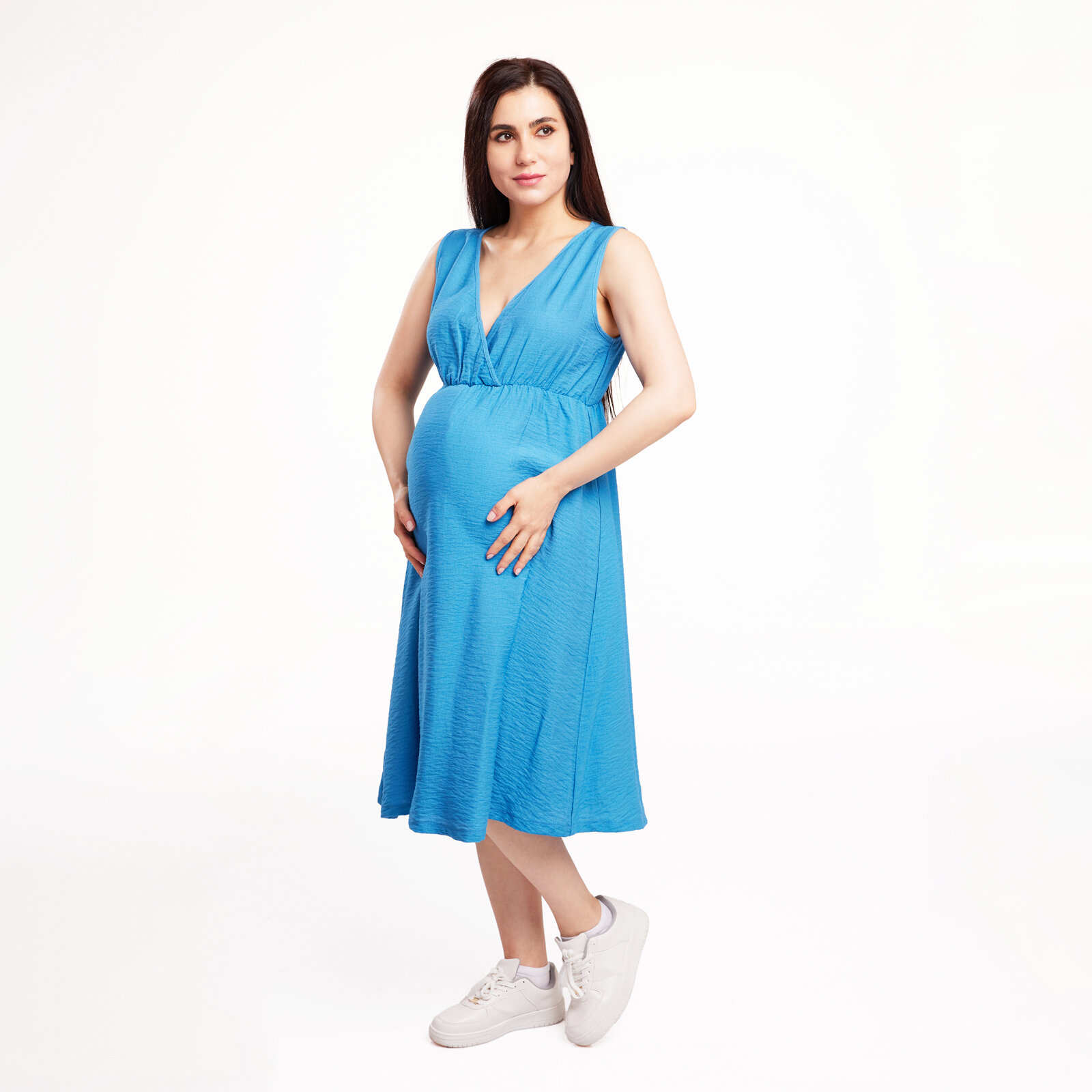 Emzirme Özellikli Hamile Elbise Anne Giyim