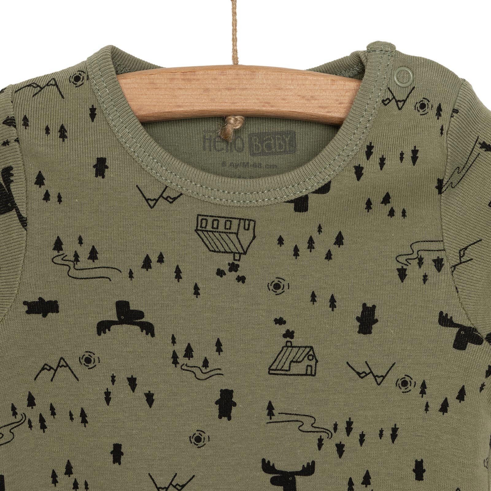 Erkek 2li Kısa Kol Body Erkek Bebek